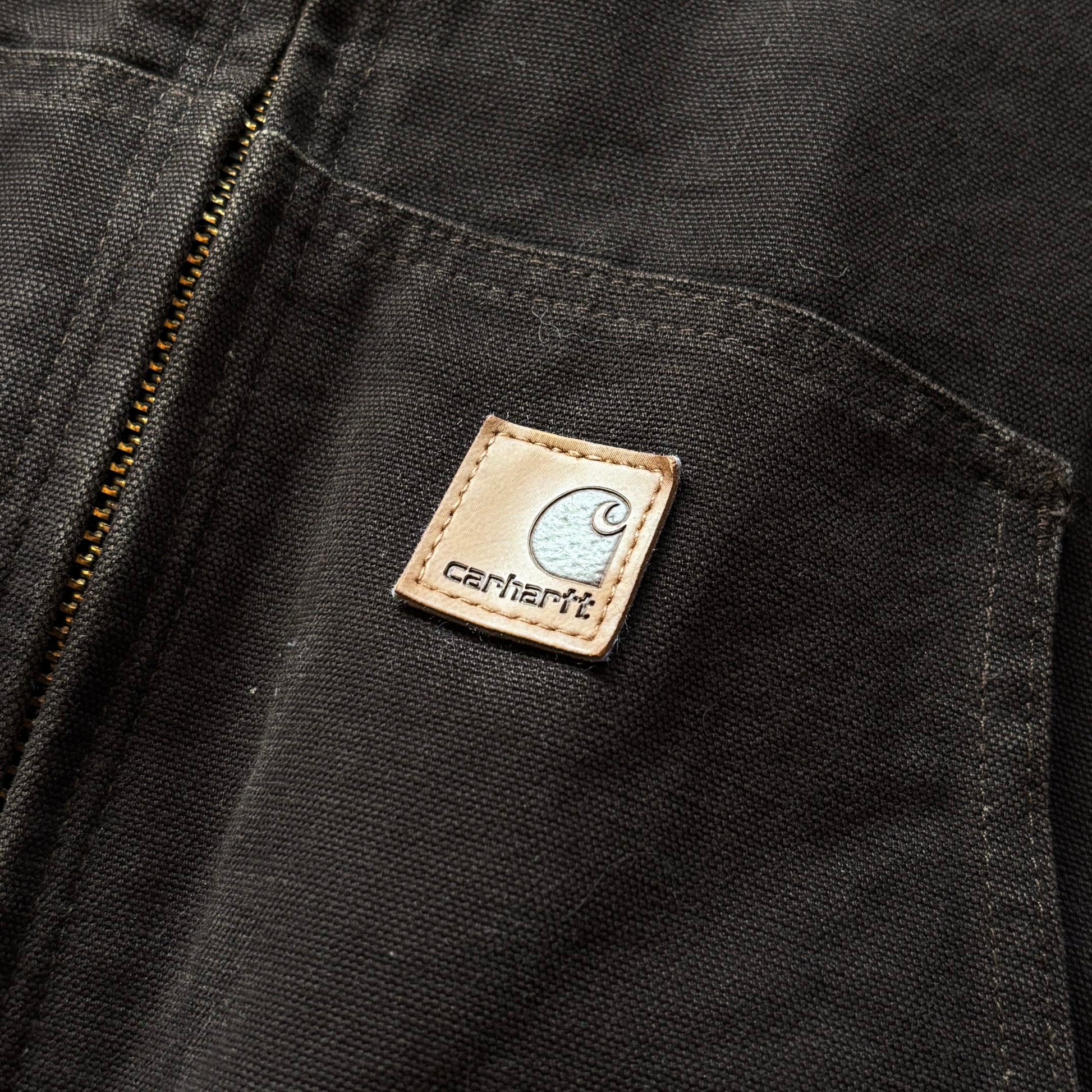 (Xl) VINTAGE CARHARTT ACTIVE JACKET J130 DKB