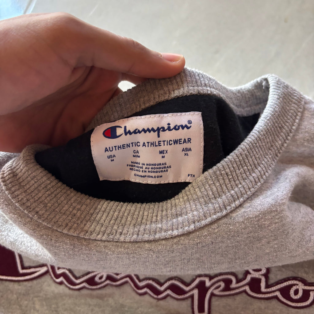 (M) CHAMPION CREWNECK