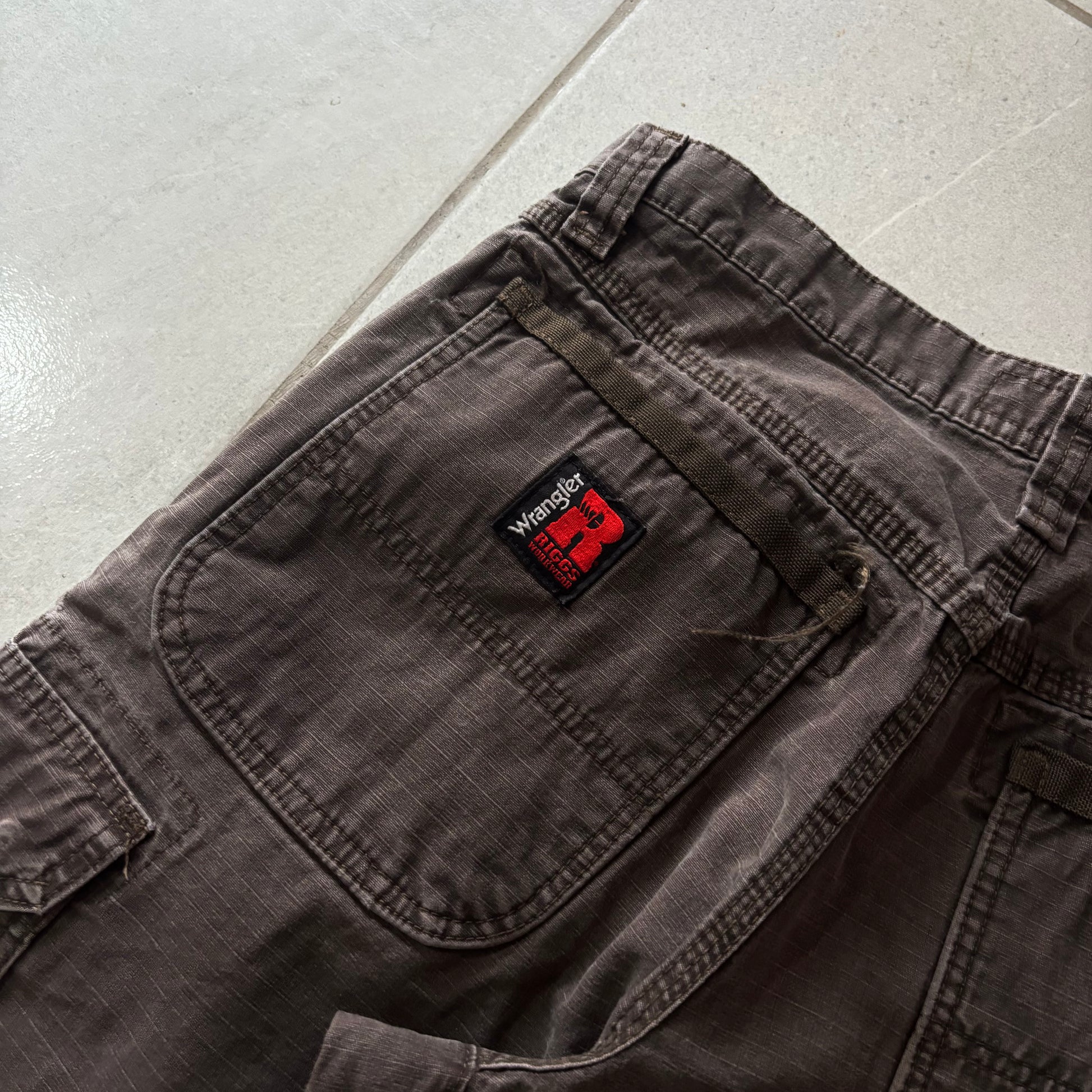 (31/32) VINTAGE WRANGLER RIGGS DKB