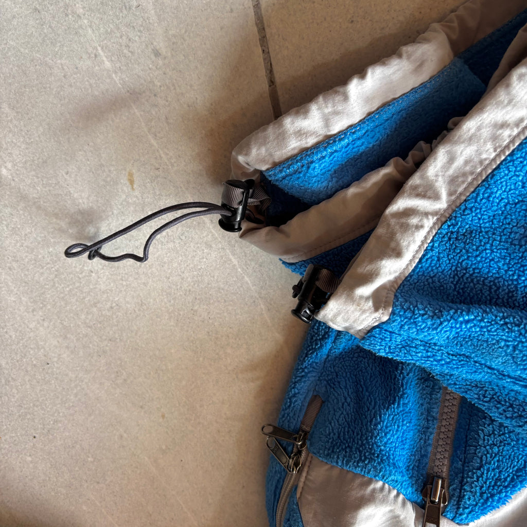 (S BOXY) TNF FLECCE JACKET AZUL