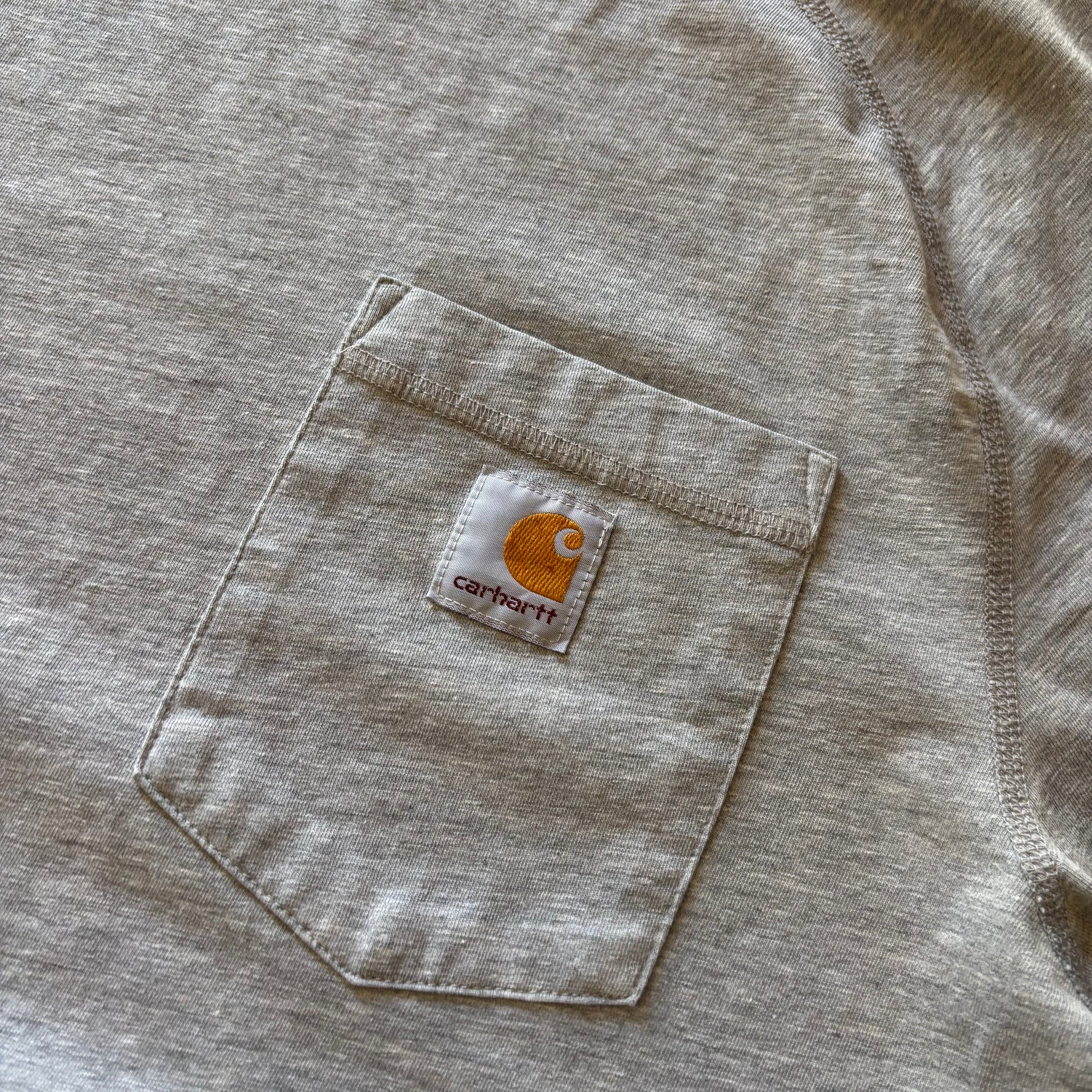 (M) CARHARTT POCKET TEE GRAY