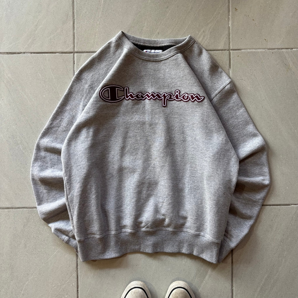 (M) CHAMPION CREWNECK