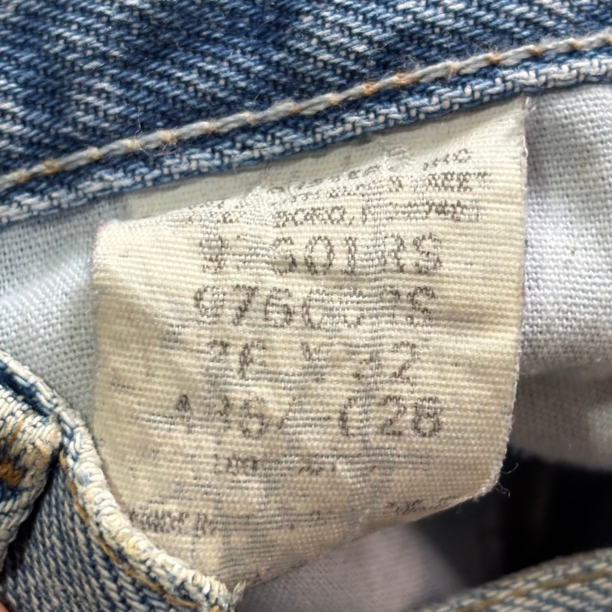 (36/32) WRANGLER DENIM PANT
