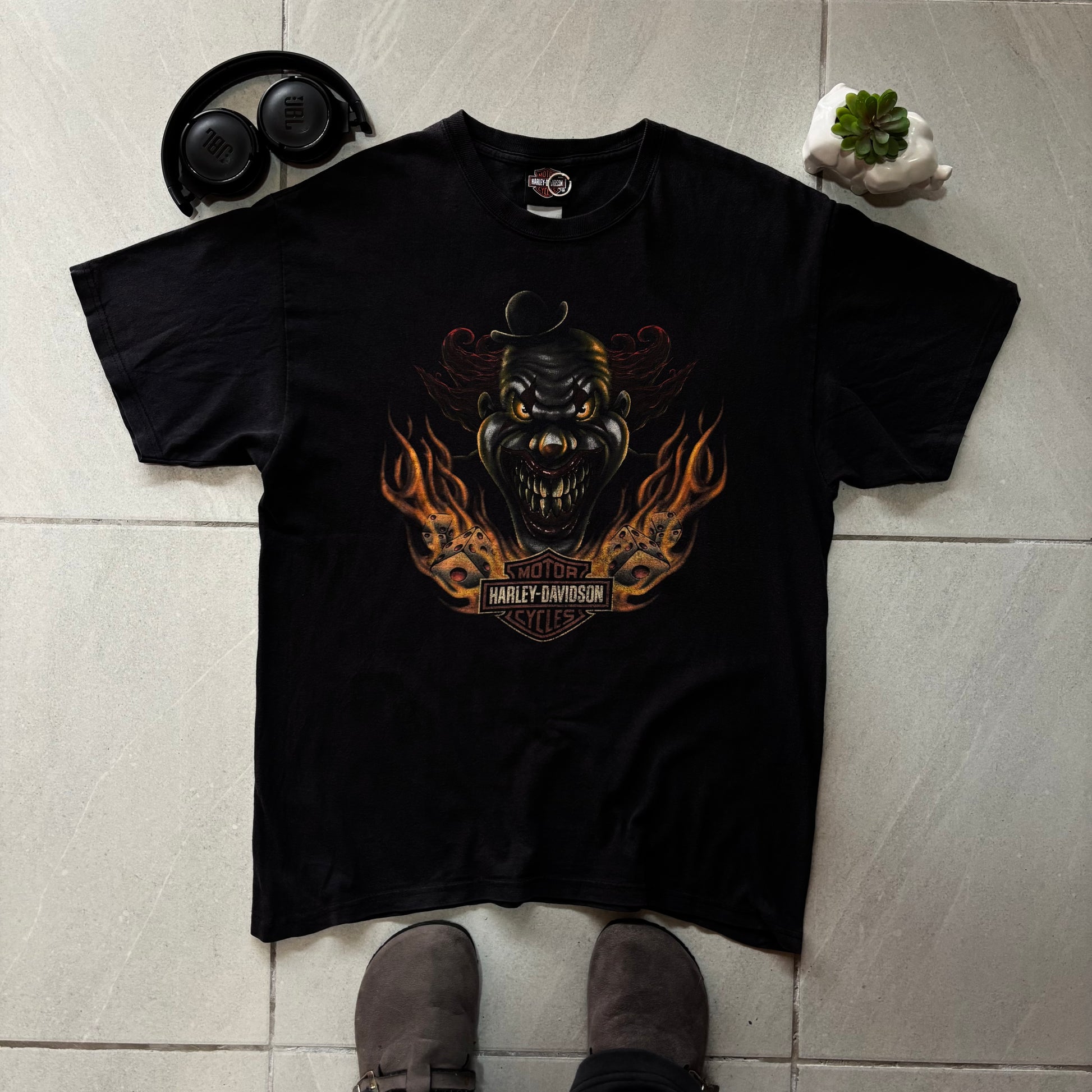 (M BOXY) HARLEY DAVIDSON CLOWN FIRE