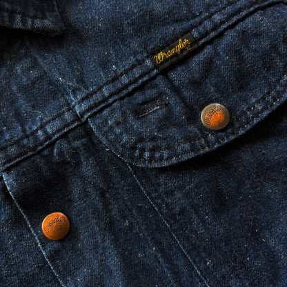 (S BOXY) VINTAGE EARLY 90s DENIM JACKET WRANGLER