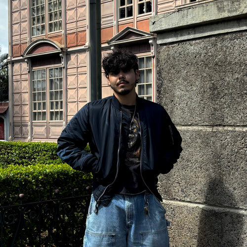 (S) VINTAGE ALPHA INDUSTRIES M1 BOMBER JACKET