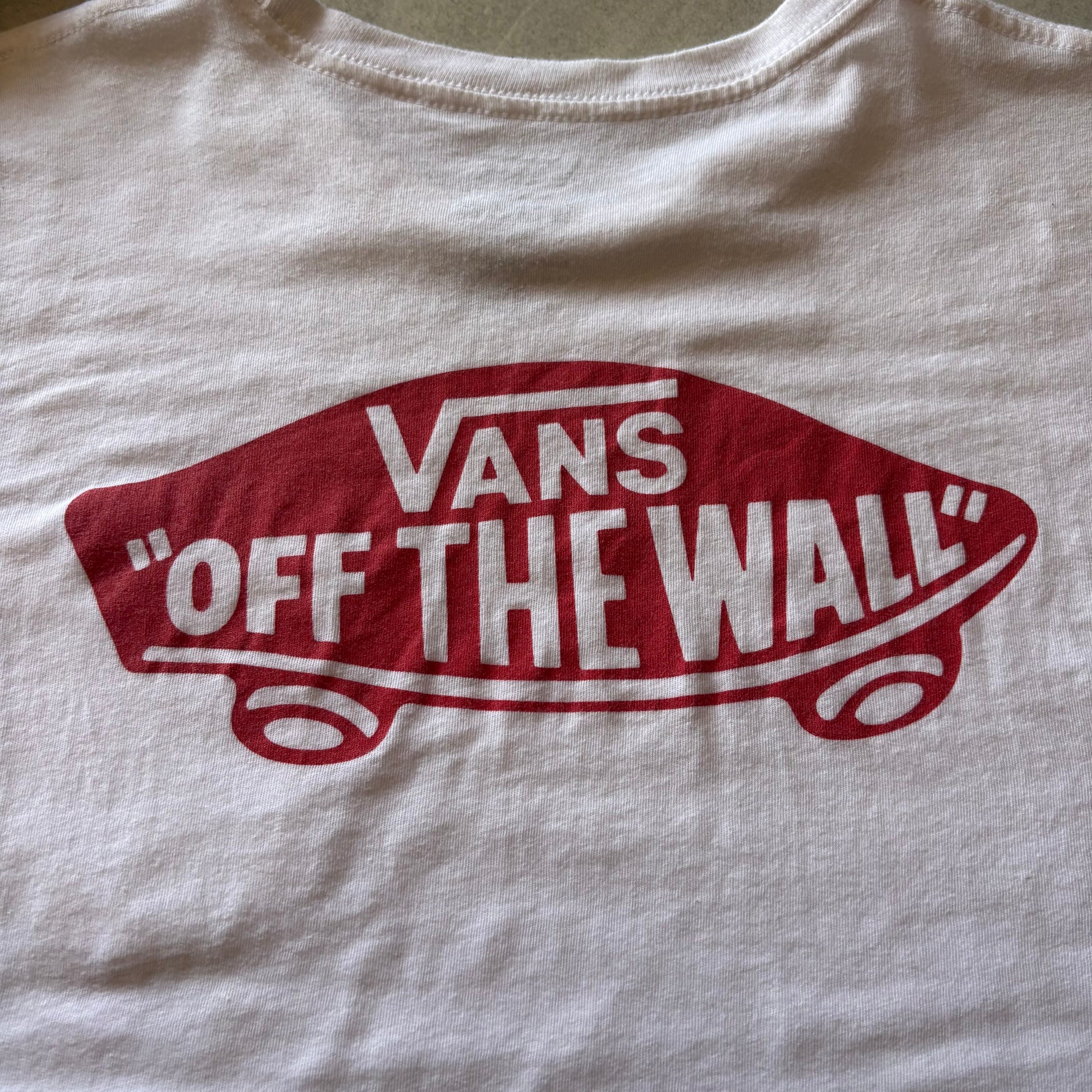 (M BOXY) VANS SKATEBOARD TEE