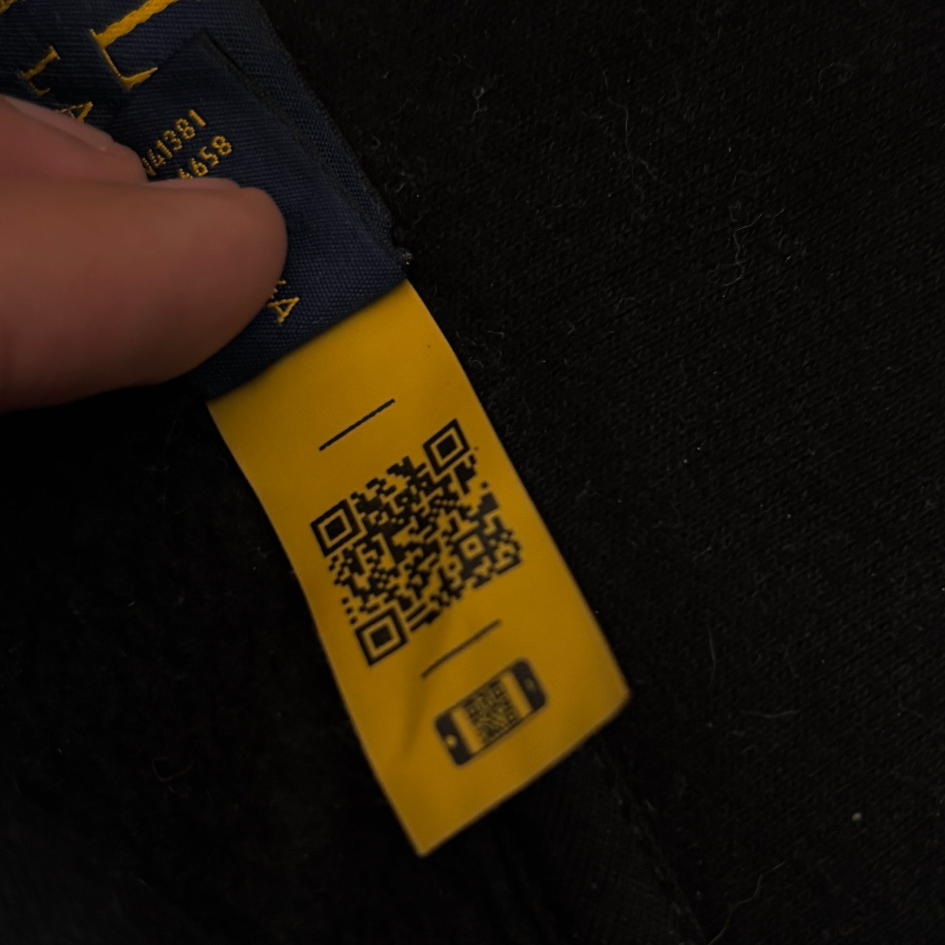 (Xl) RALPH LAUREN HOODIE FULL BLACK - NEW