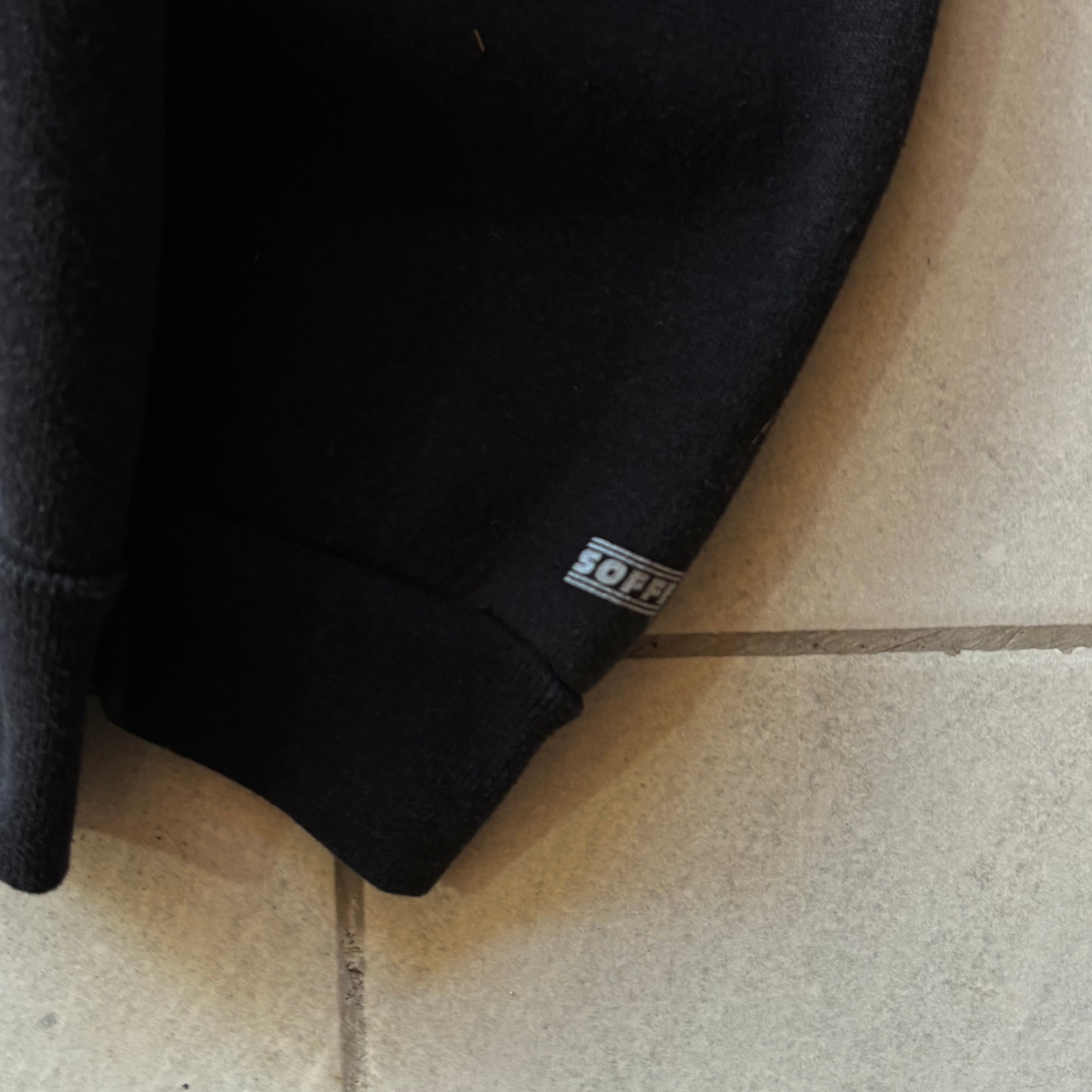 (L) NAVY VINTAGE HOODIE FULL ZIP