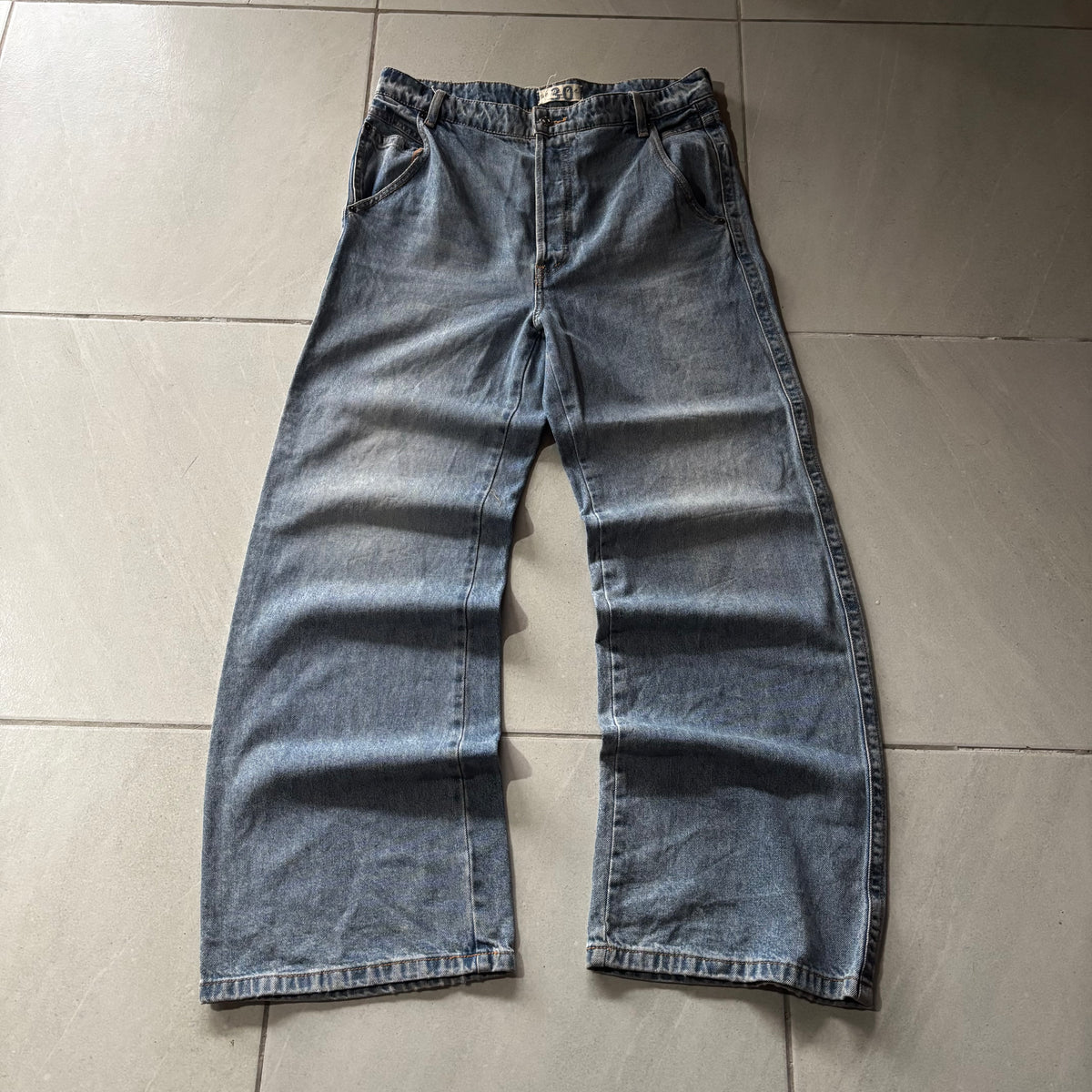 (34/32) 30DENIM BAGGY PANT
