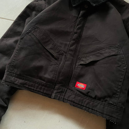 (S fit M Cropp)Overol Jacket Dickies Café Faded