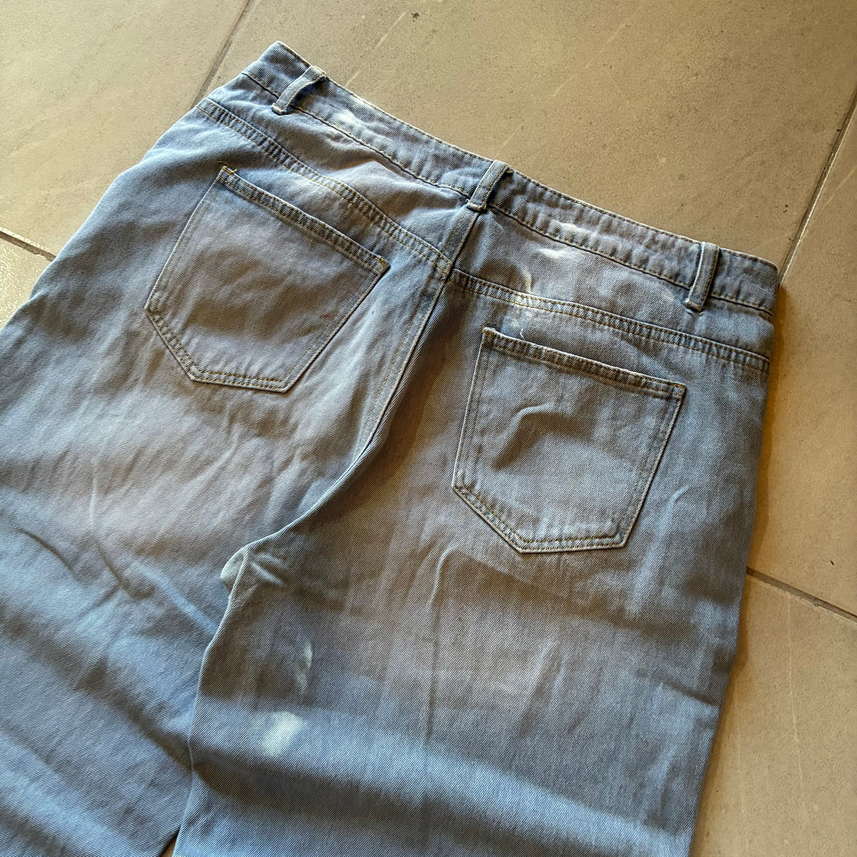 (34/32) BAGGY DENIM JEANS