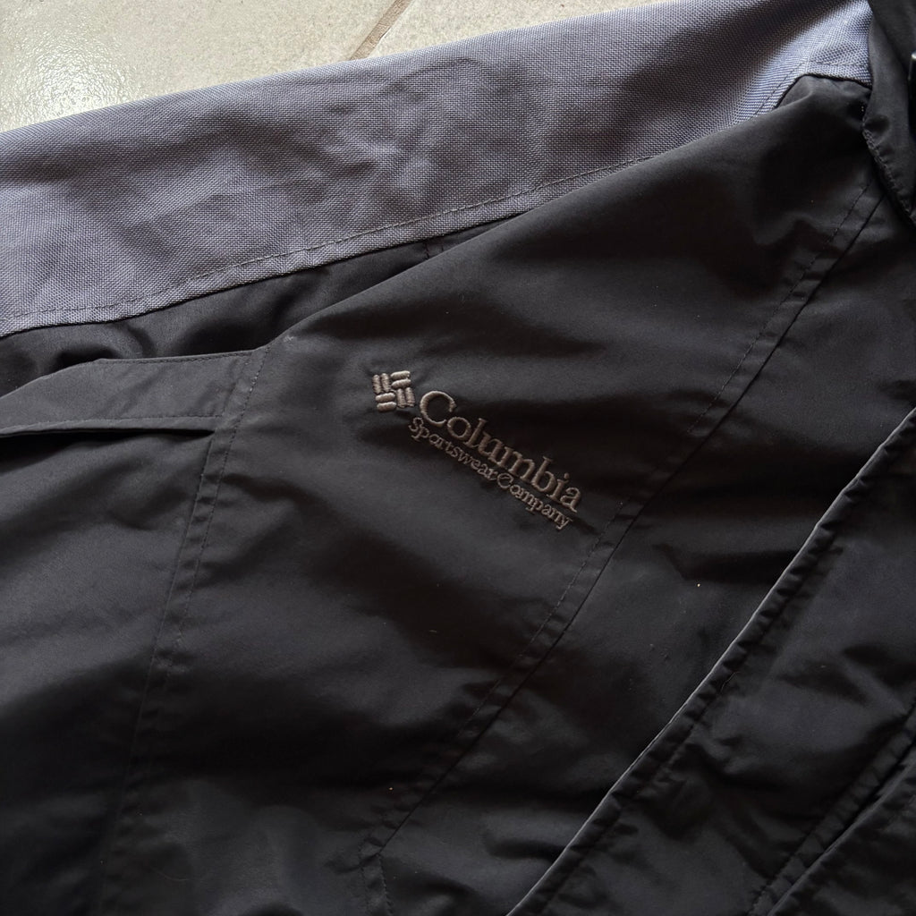 (Xl) COLUMBIA WINDBREAKER BLACK