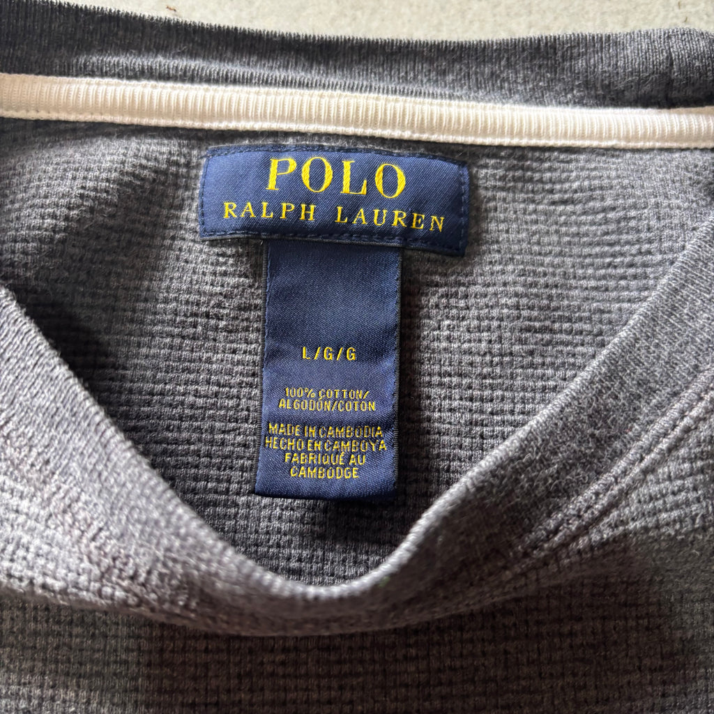 (L) RALPH LAUREN THERMAL GRAY