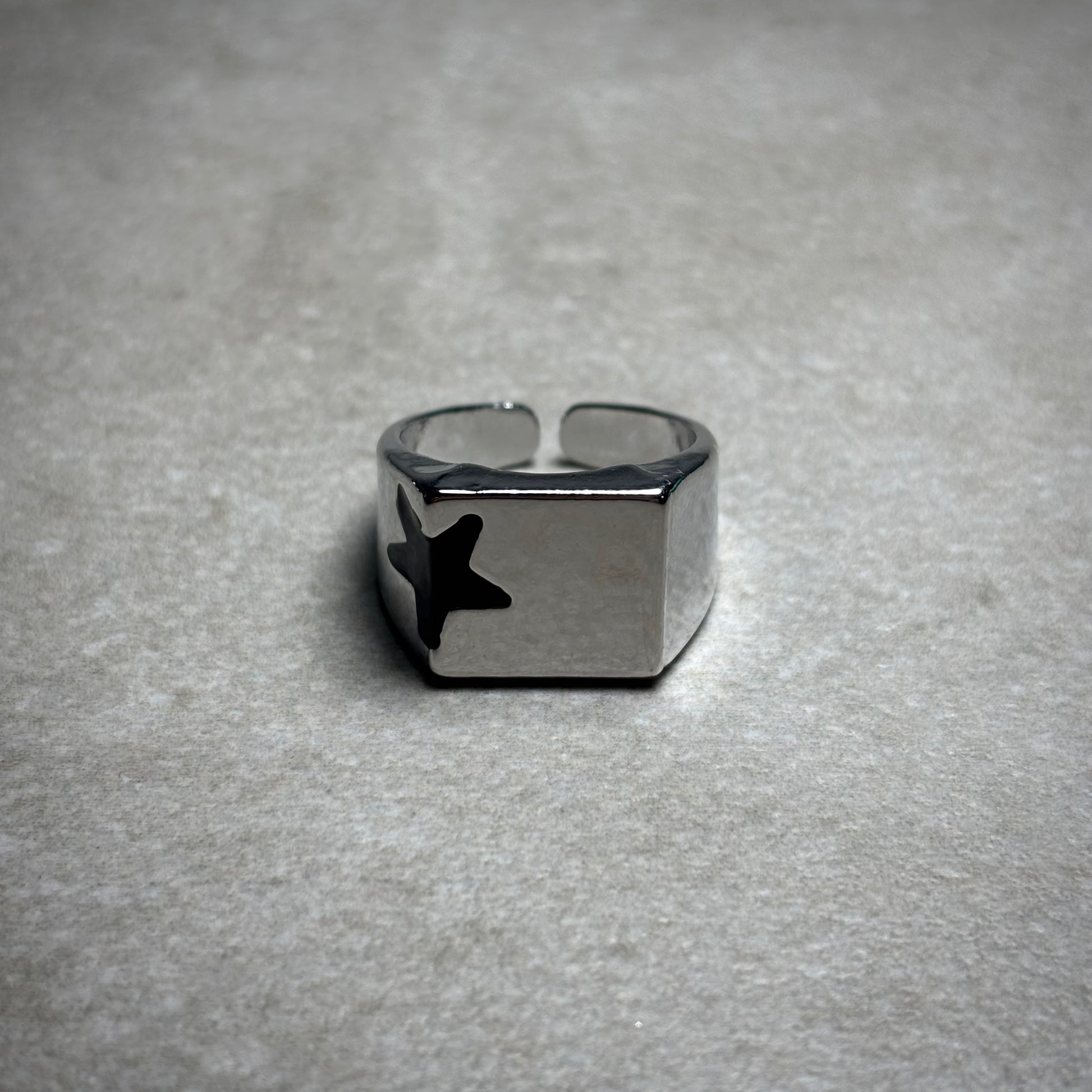 SILVER RING STAR (PACK 4)