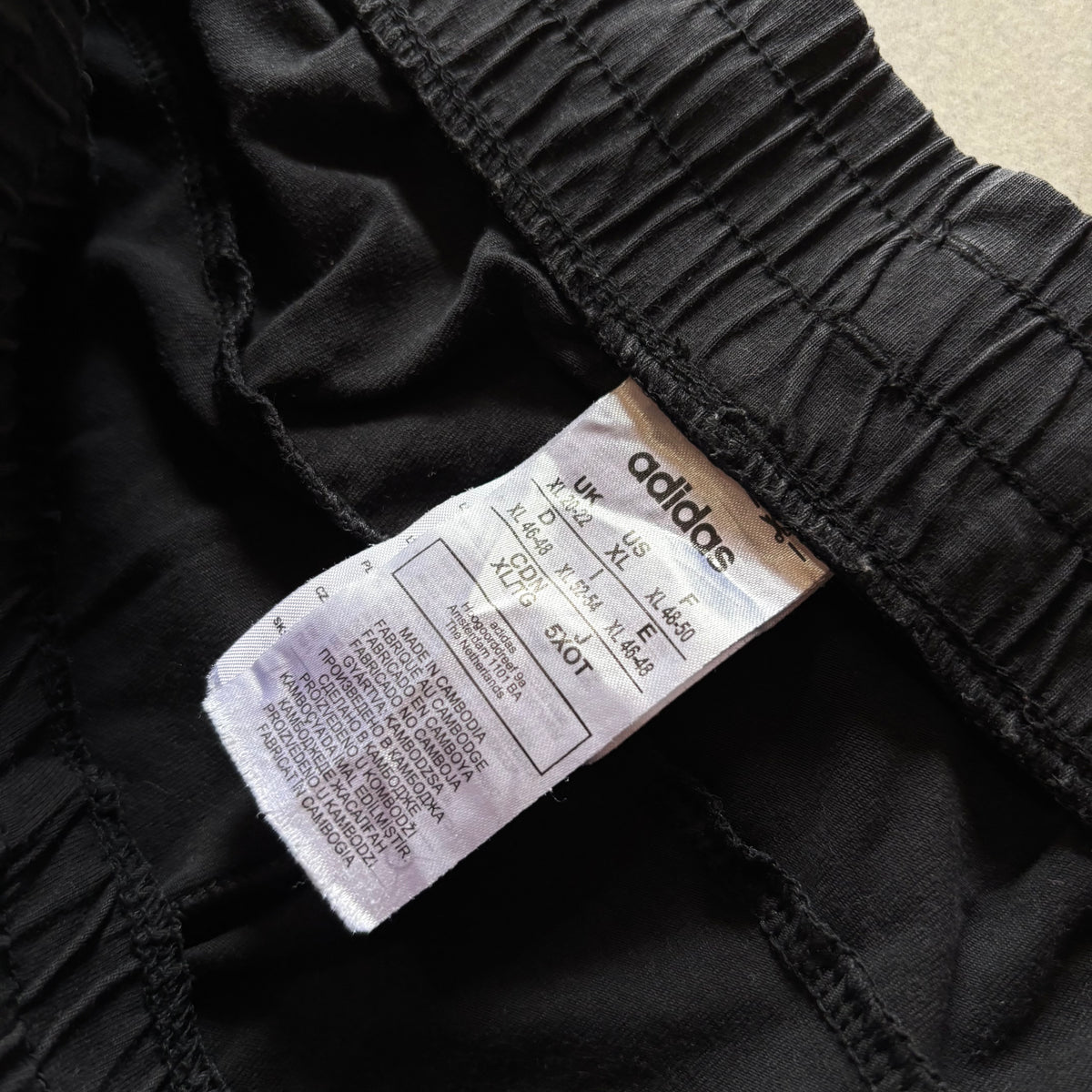 (Xl) ADIDAS TRACK PANT AJUSTABLE