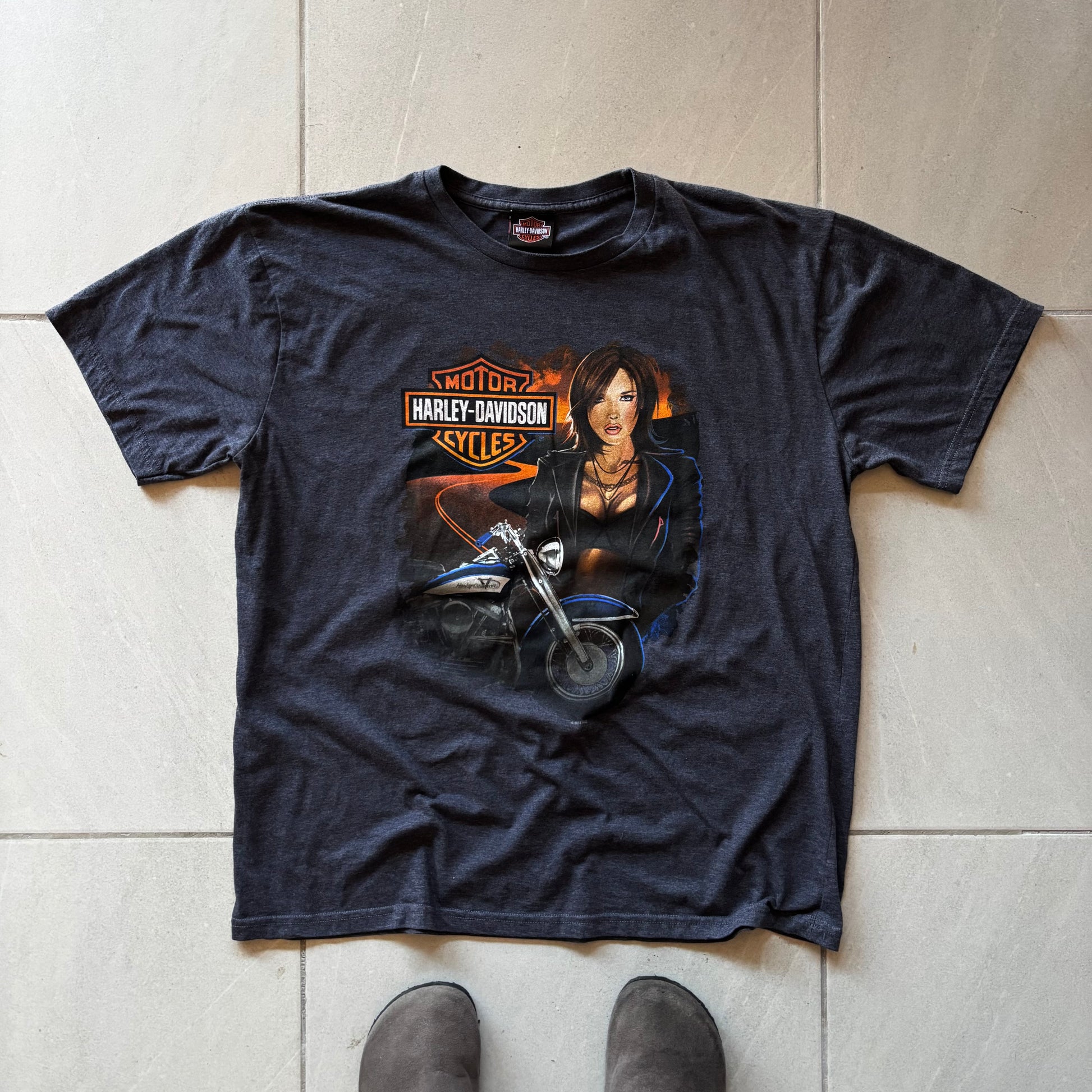 (M) HARLEY DAVIDSON TEE