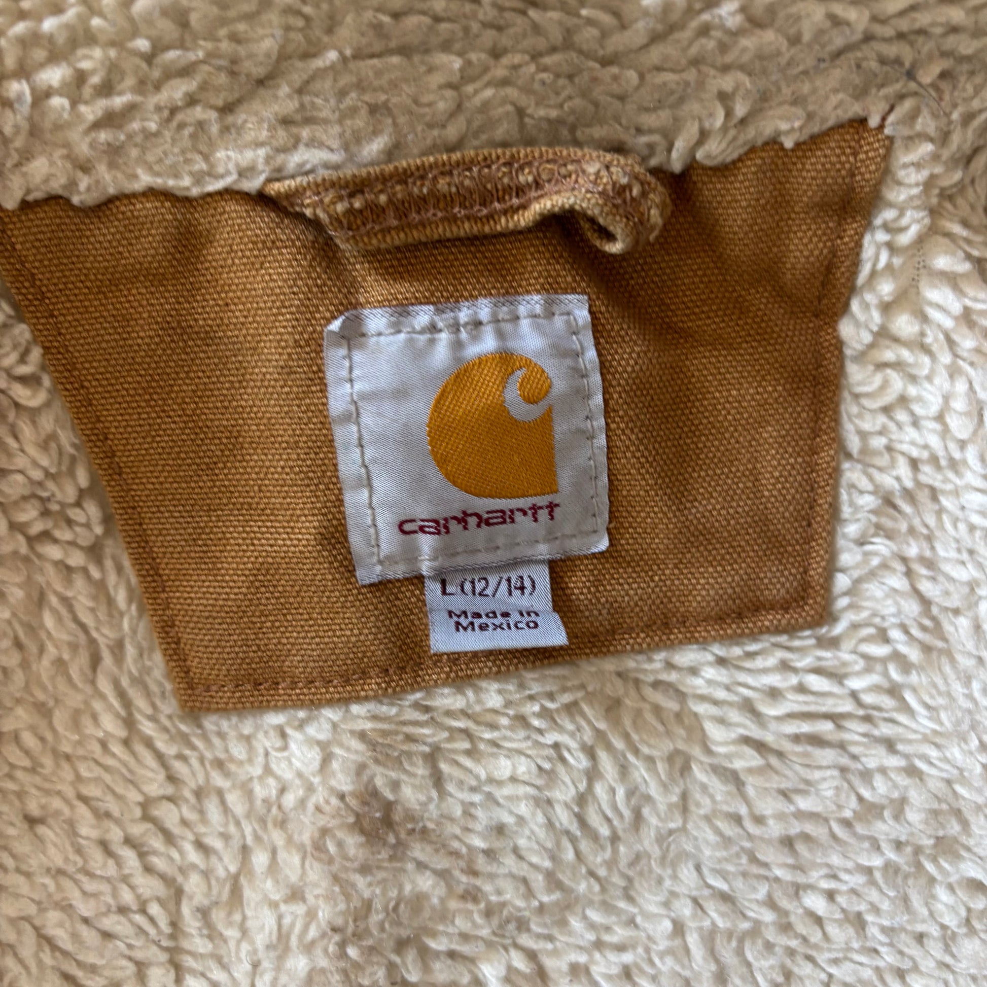 (L) CARHARTT CAMEL JACKET