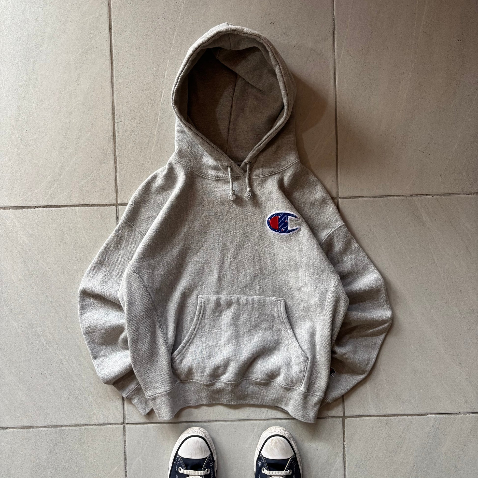 (XS) CHAMPION REVERSE WEAVE HOODIE