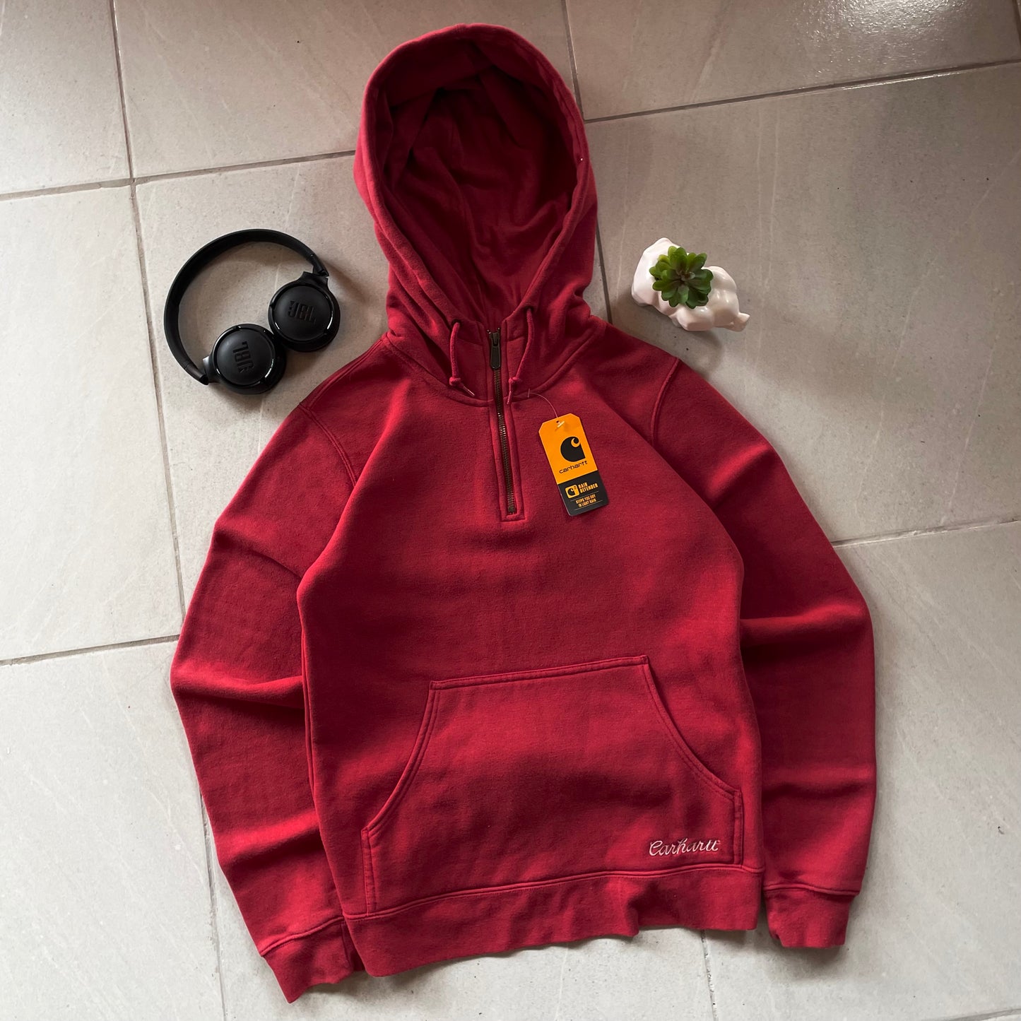 (S) Carhartt Hoodie Half Zip - BRAND NEW