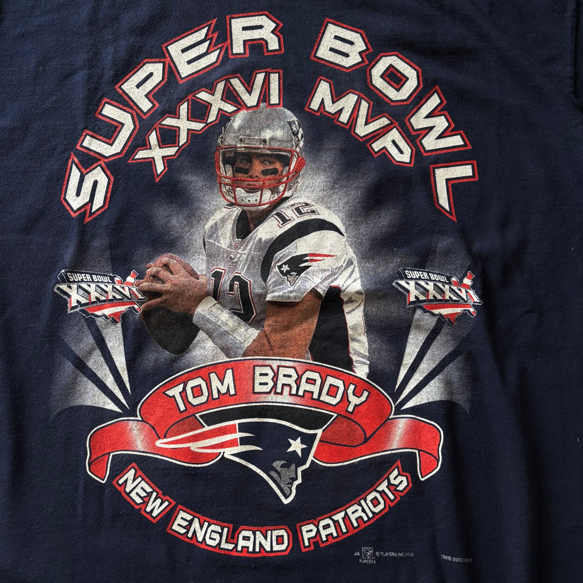 (Xl) VINTAGE TOM BRADY TEE