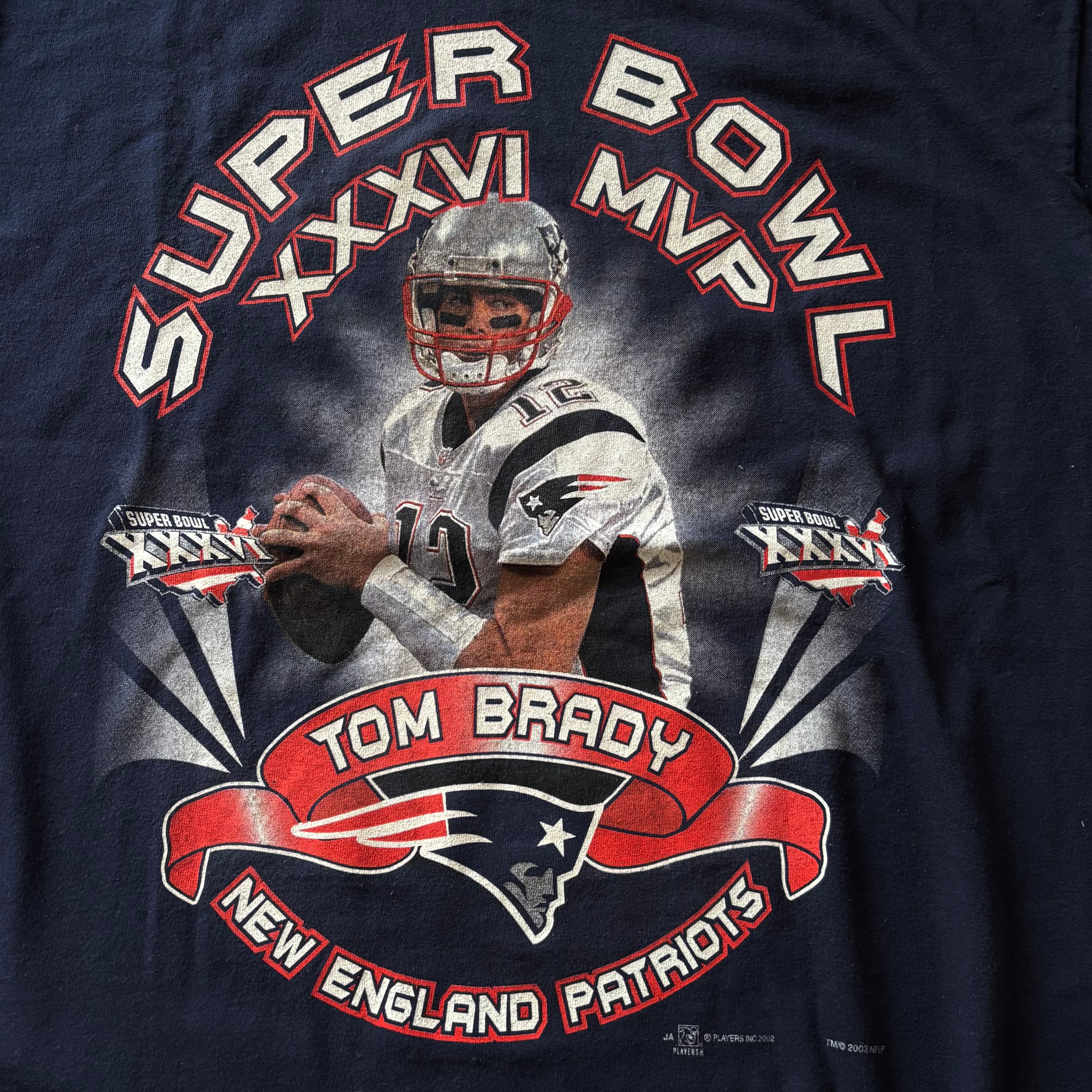 (Xl) VINTAGE TOM BRADY TEE