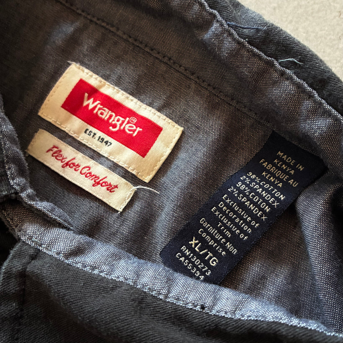 (Xl) WRANGLER CAMISETA