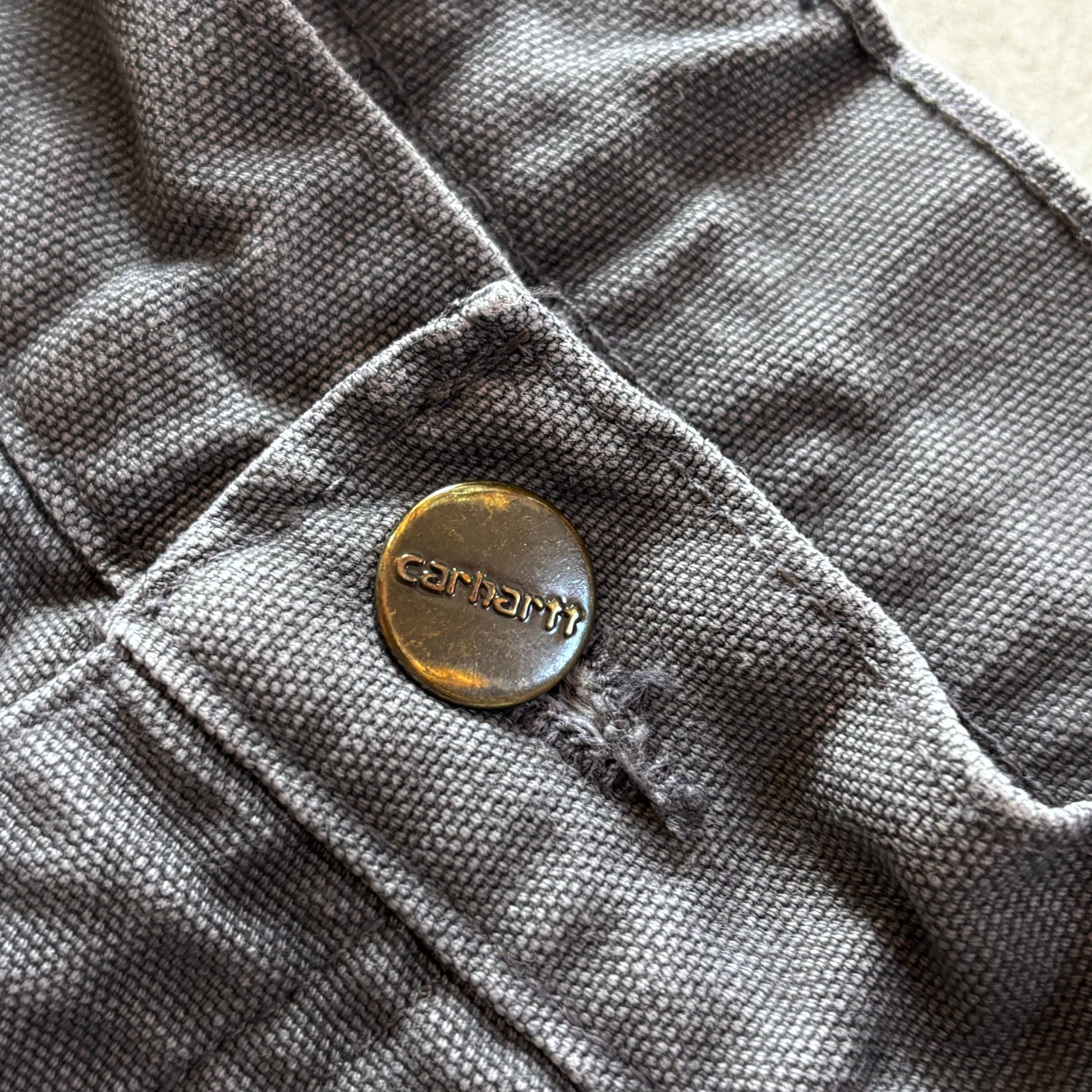 (32/30) VINTAGE CARHARTT BIG LOGO FRANELA PANT