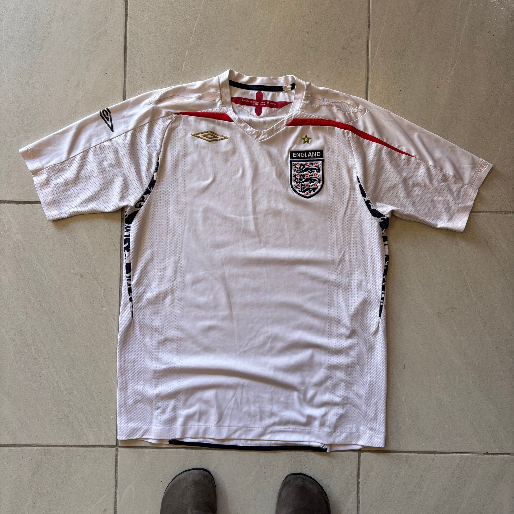 (L) ENGLAND TEE - NO DORSAL