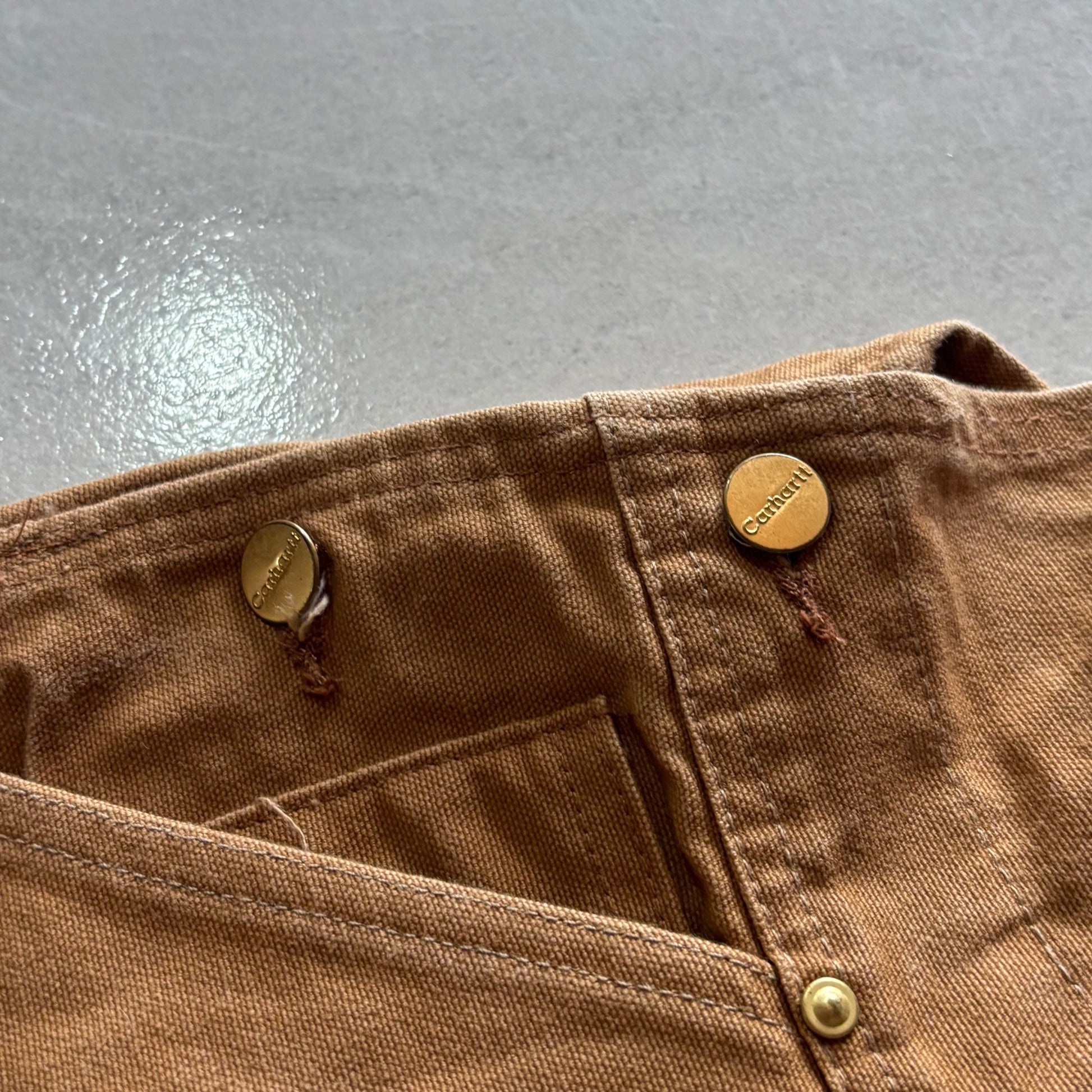 (30/30) CARHARTT OVEROL BEIGE BRN