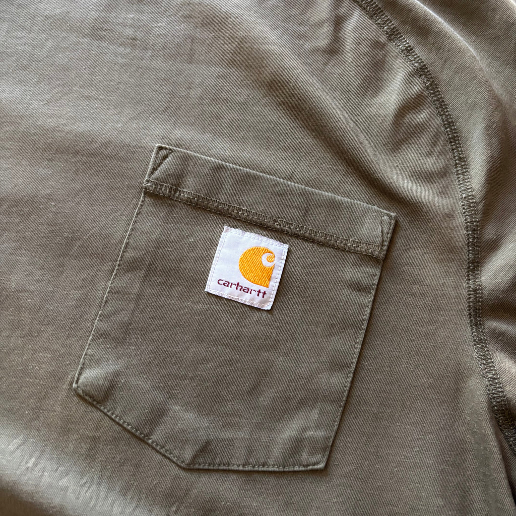(M) CARHARTT POCKET TEE MOSS