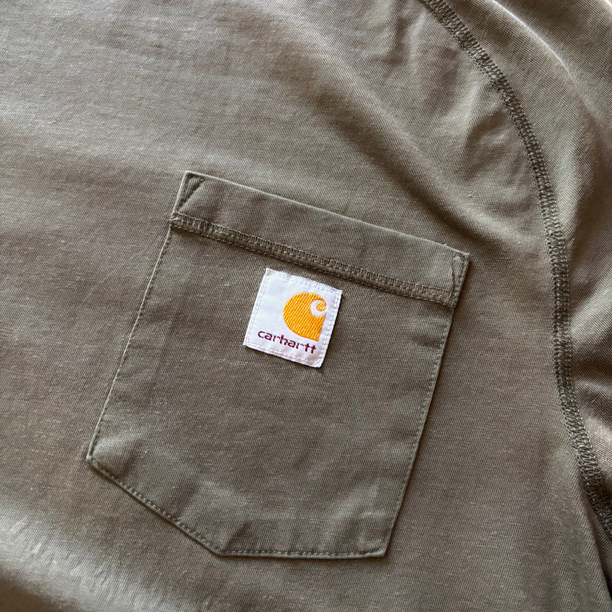(M) CARHARTT POCKET TEE MOSS