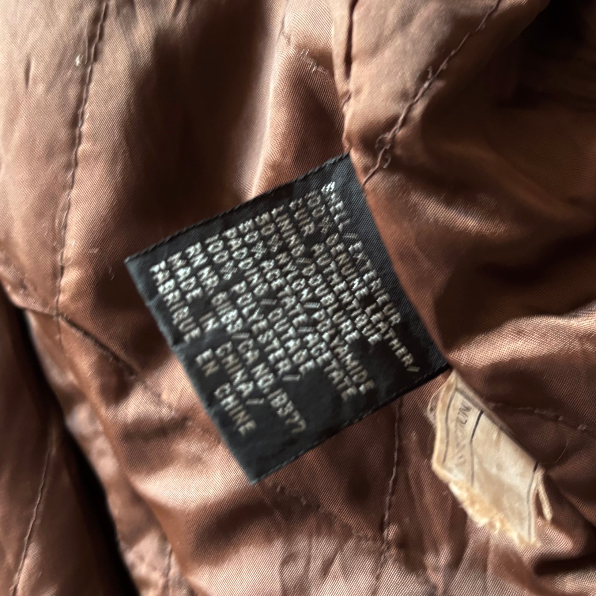 (M) WEAR ME OUT LEATHER JACKET