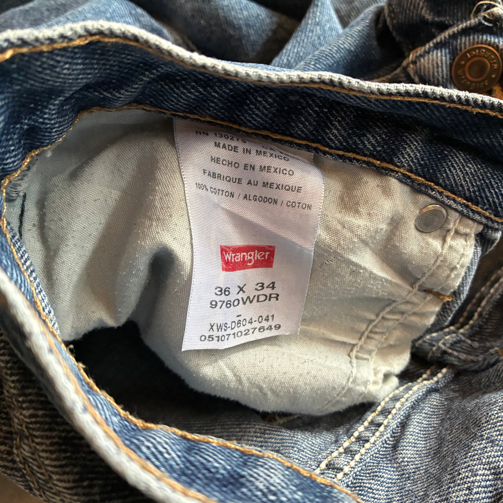 (36/34) WRANGLER DENIM JEANS