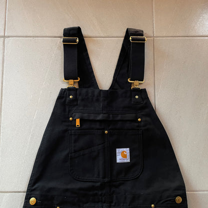 (34/32) Carhartt Overol - Full Black - NEW