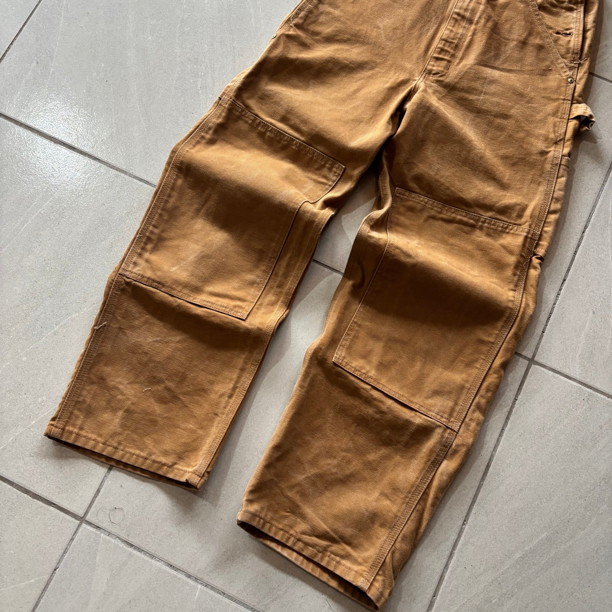 (30/30) CARHARTT OVEROL BEIGE BRN