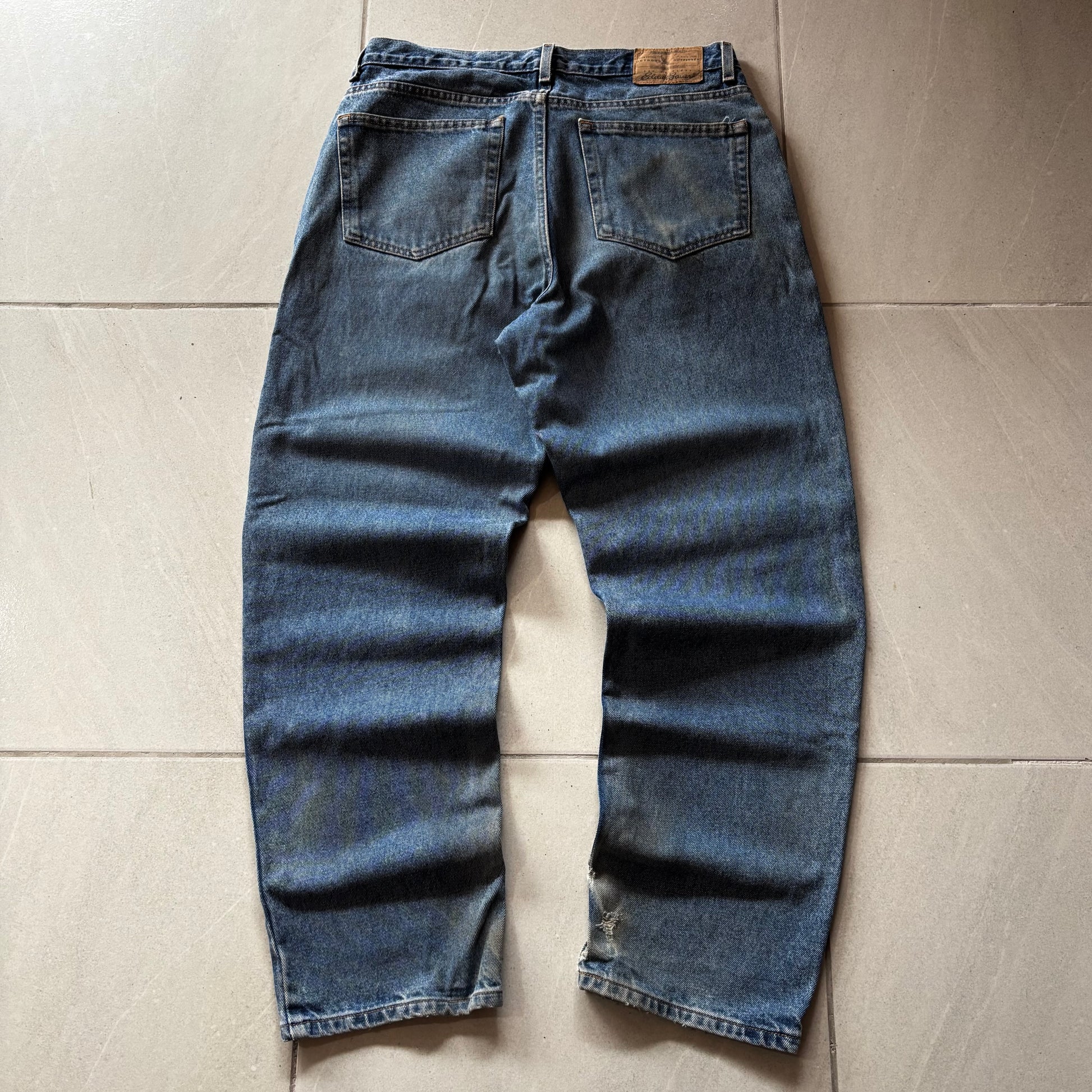 (36/30) VINTAGE DENIM PANT SUNFADED
