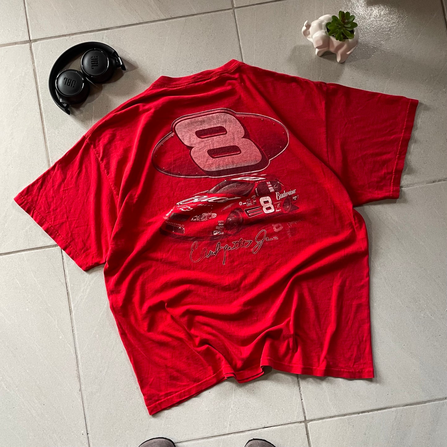 (XL) Nascar Chase Tag - 8 Budweiser