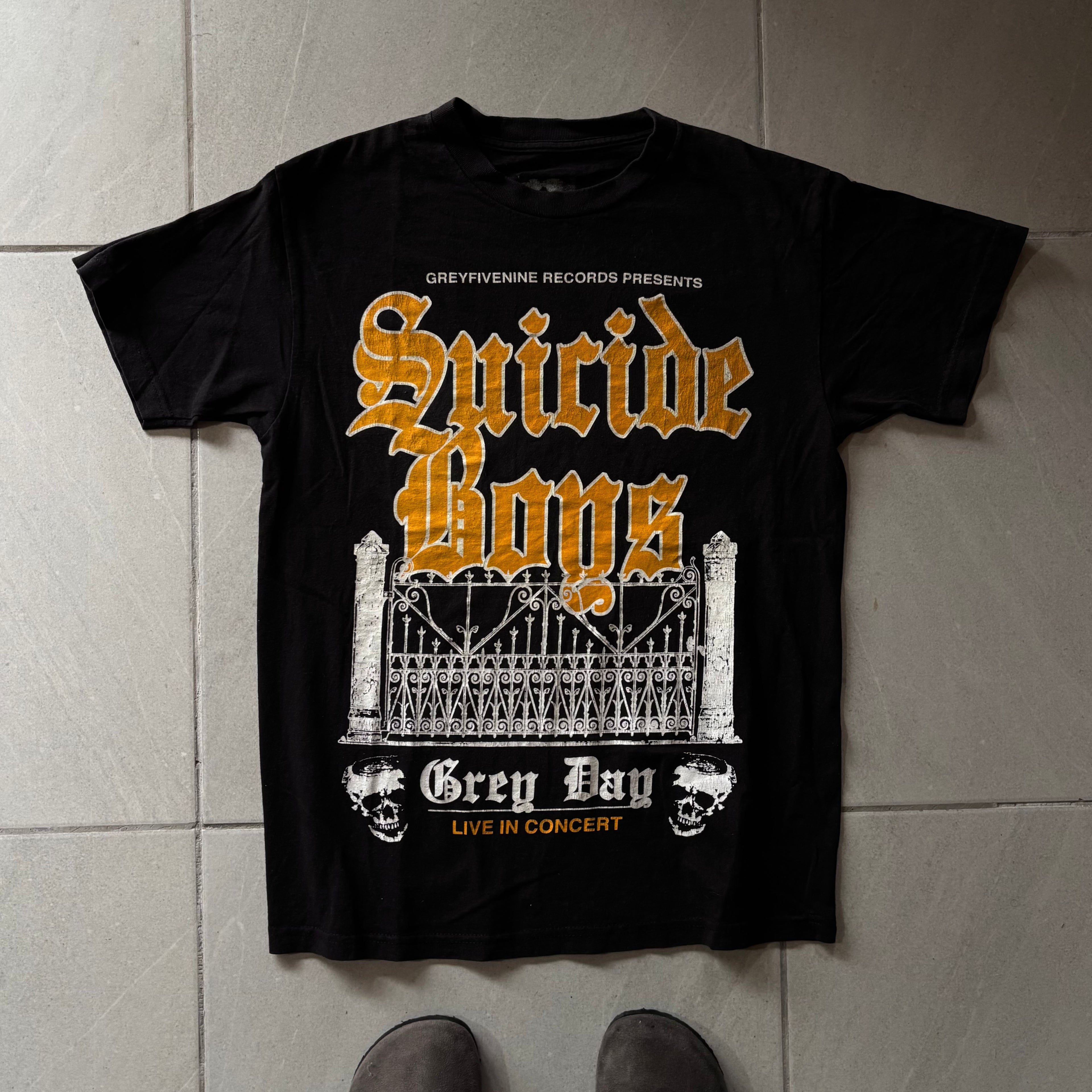 (M BOXY) SUICIDE BOYS GREY DAY TEE