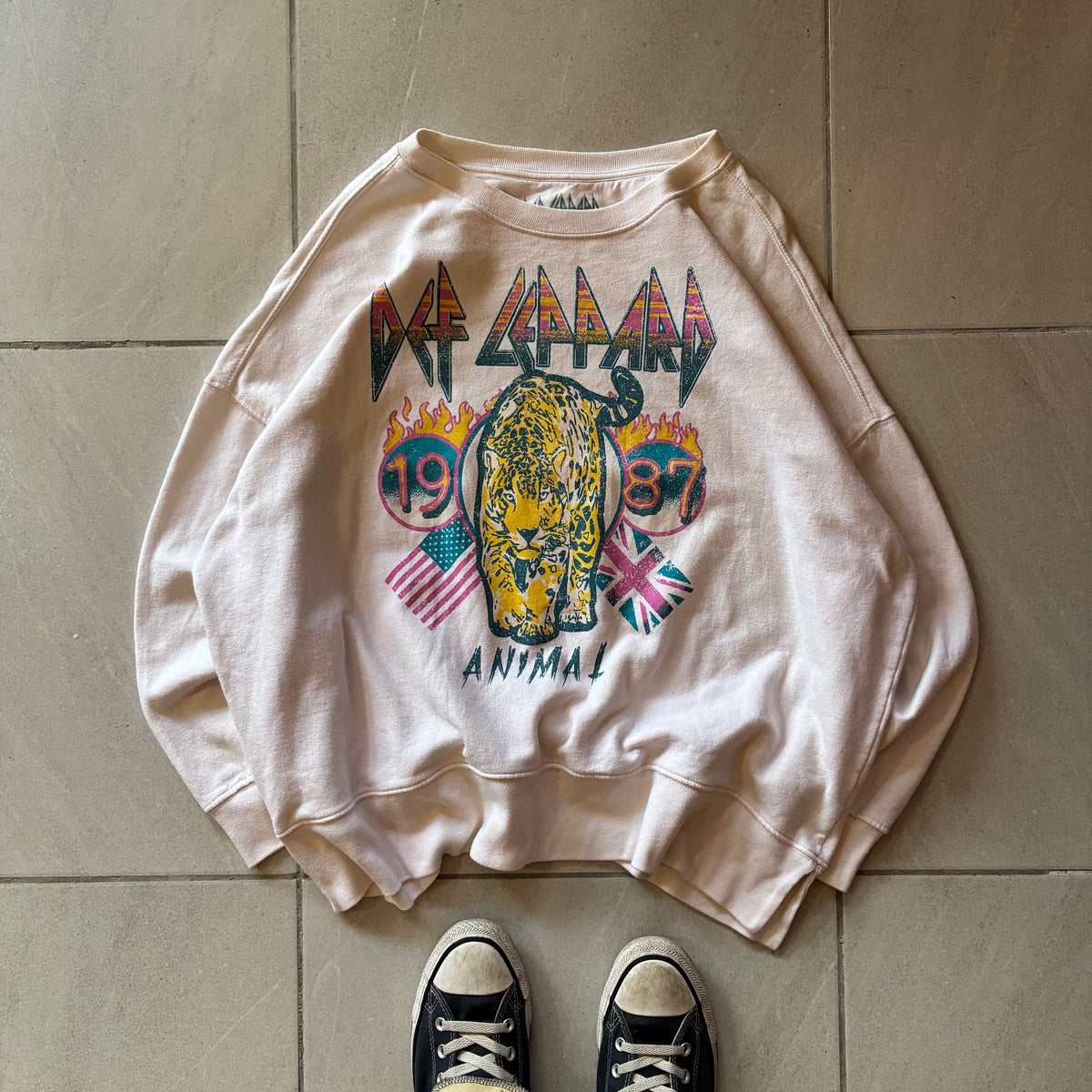 (Xl) LEF LEPPARD CREWNECK