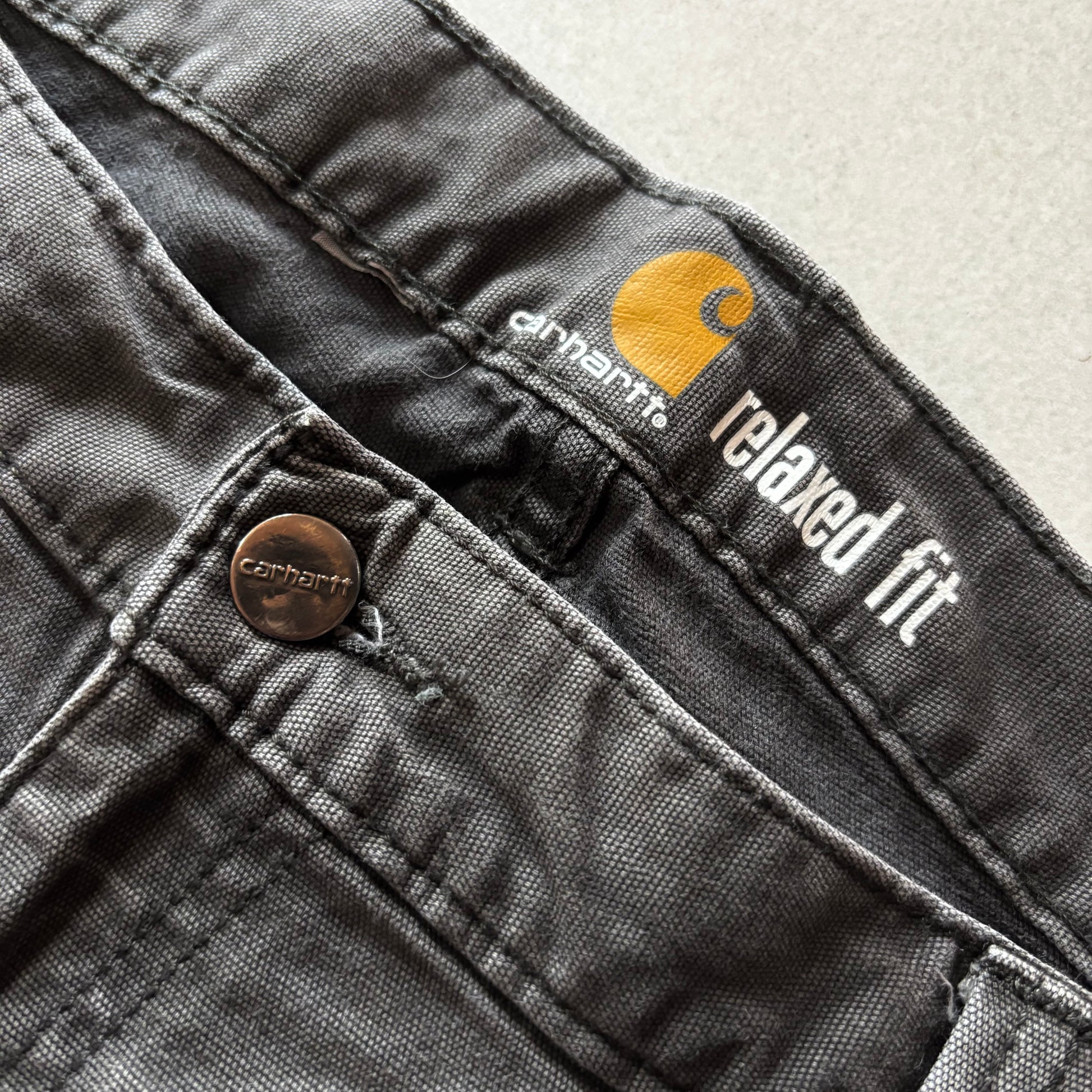 (34/32) CARHARTT DENIM WORK PANT