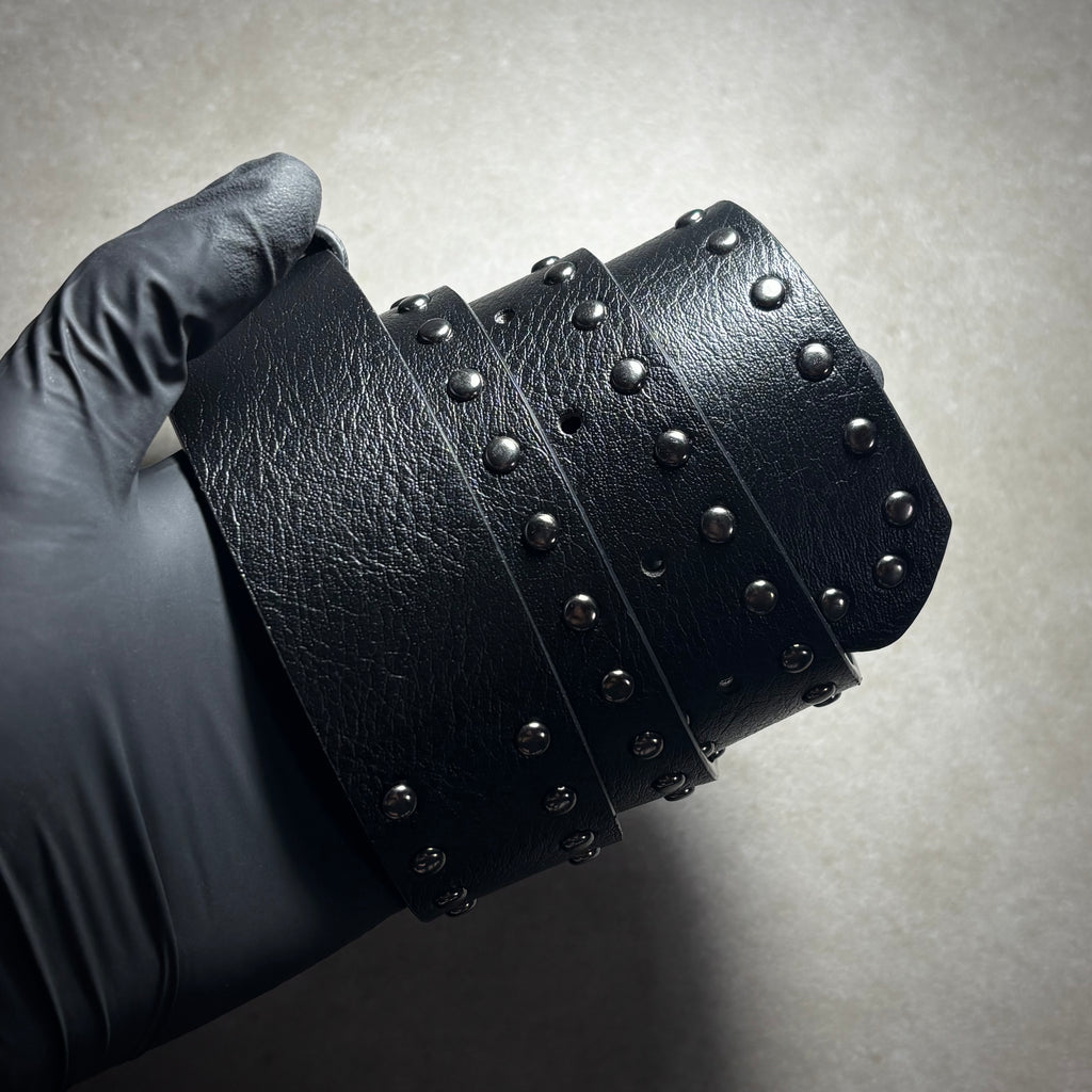 SKELETONS LEATHER BELT