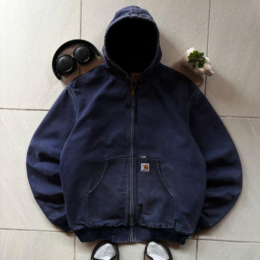 (M FIT L) CARHARTT ACTIVE JACKET 80s RARE COLOR