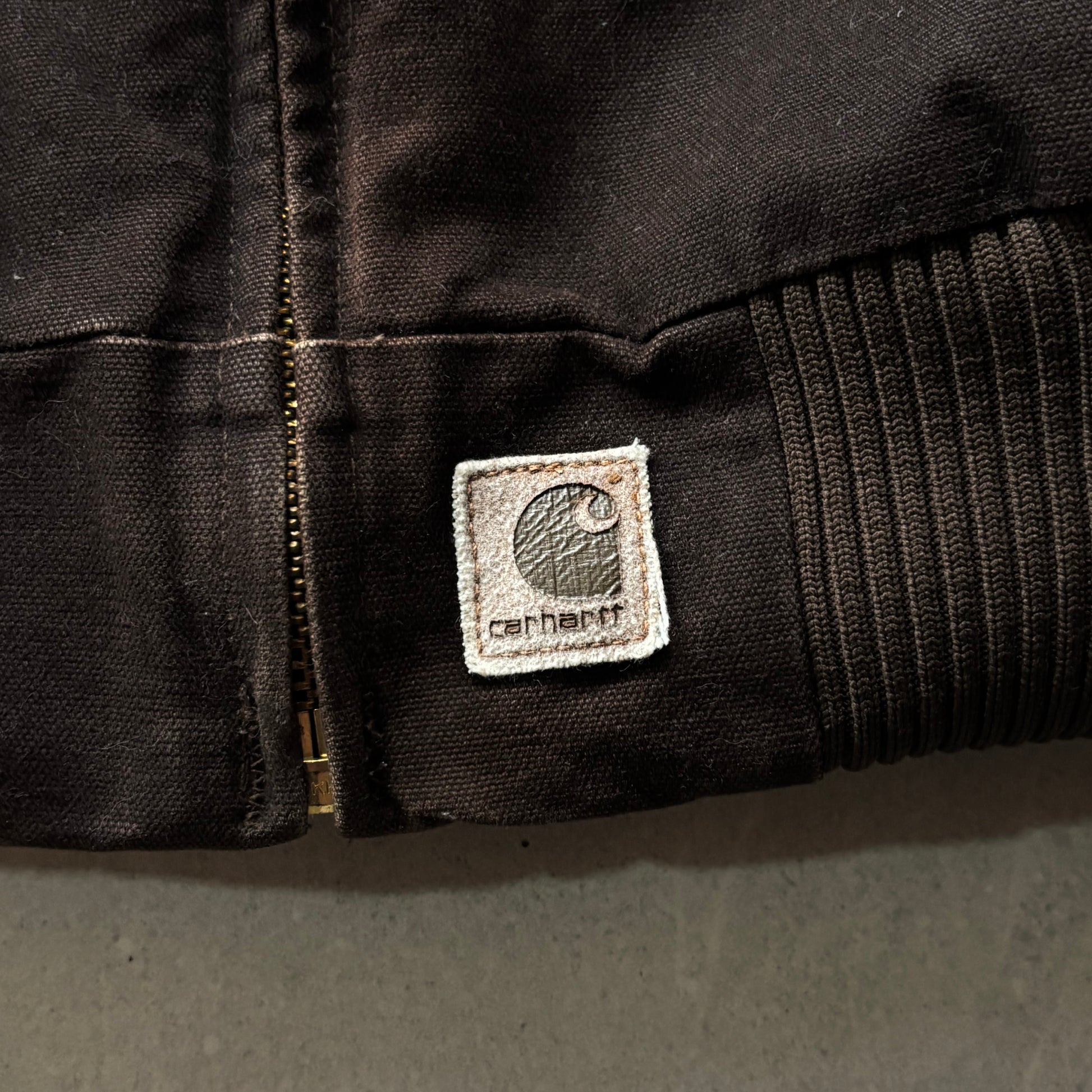 (L) VINTAGE CARHARTT SANTA FE JACKET J14 DKB