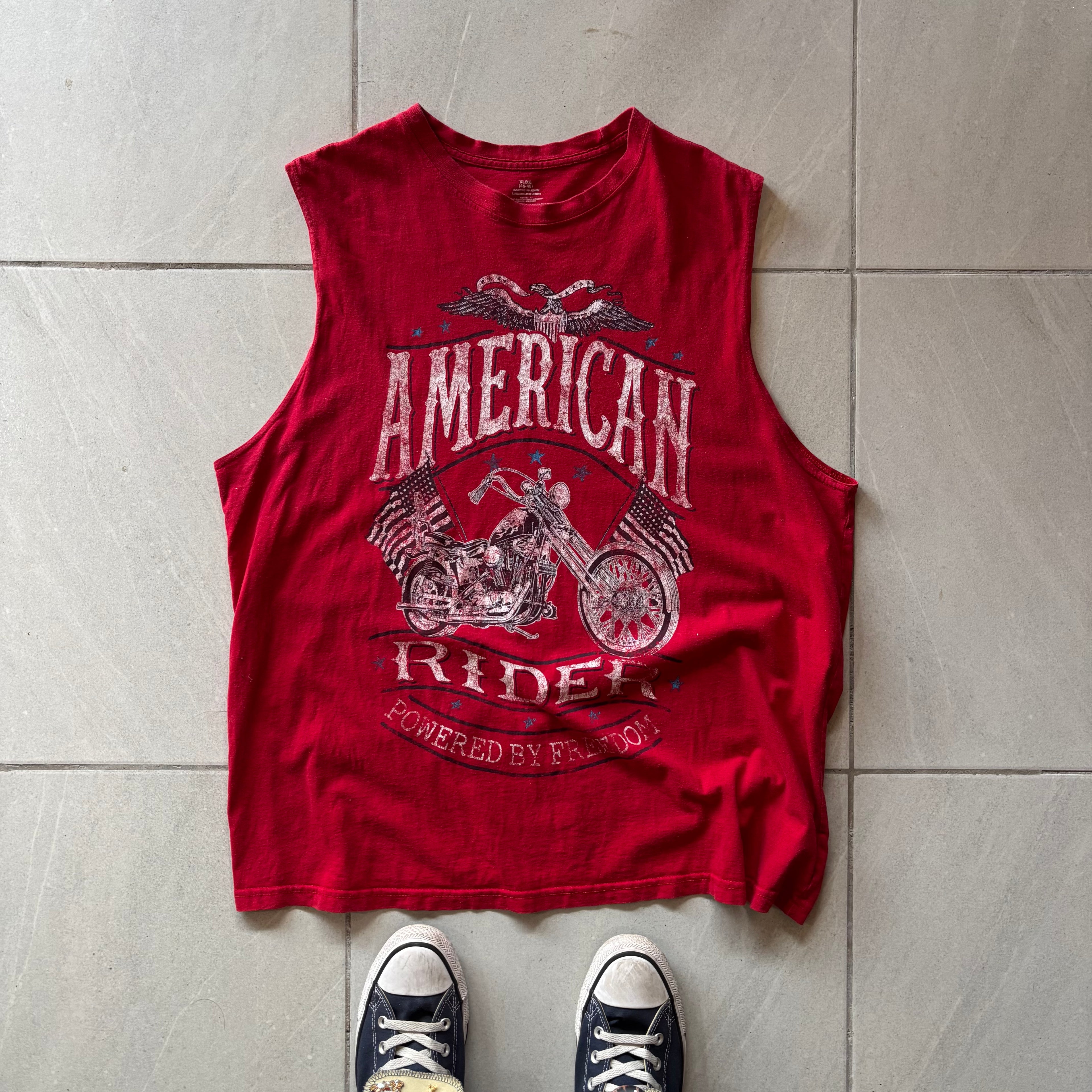(Xl) AMERICAN RIDERS TANK TOP