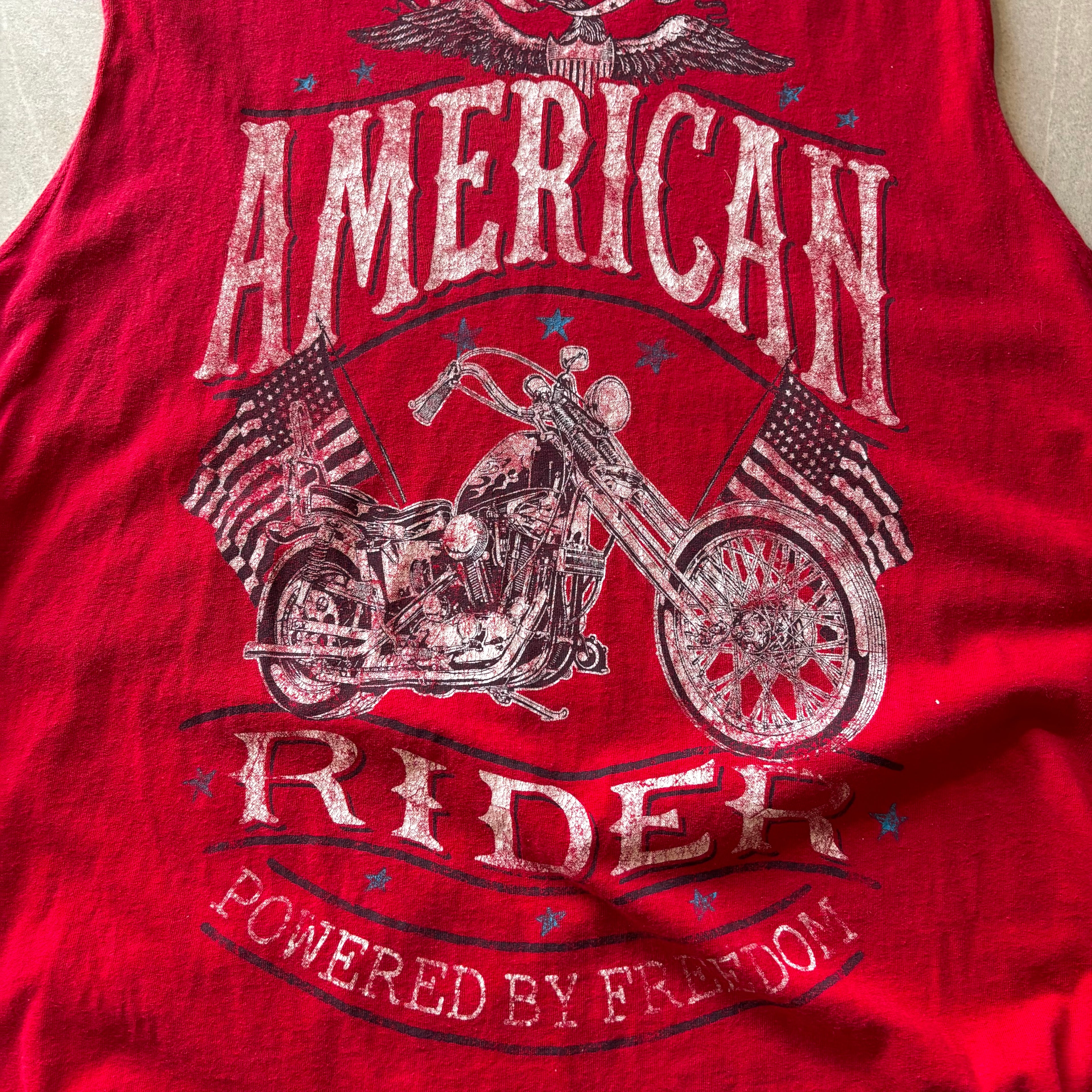 (Xl) AMERICAN RIDERS TANK TOP