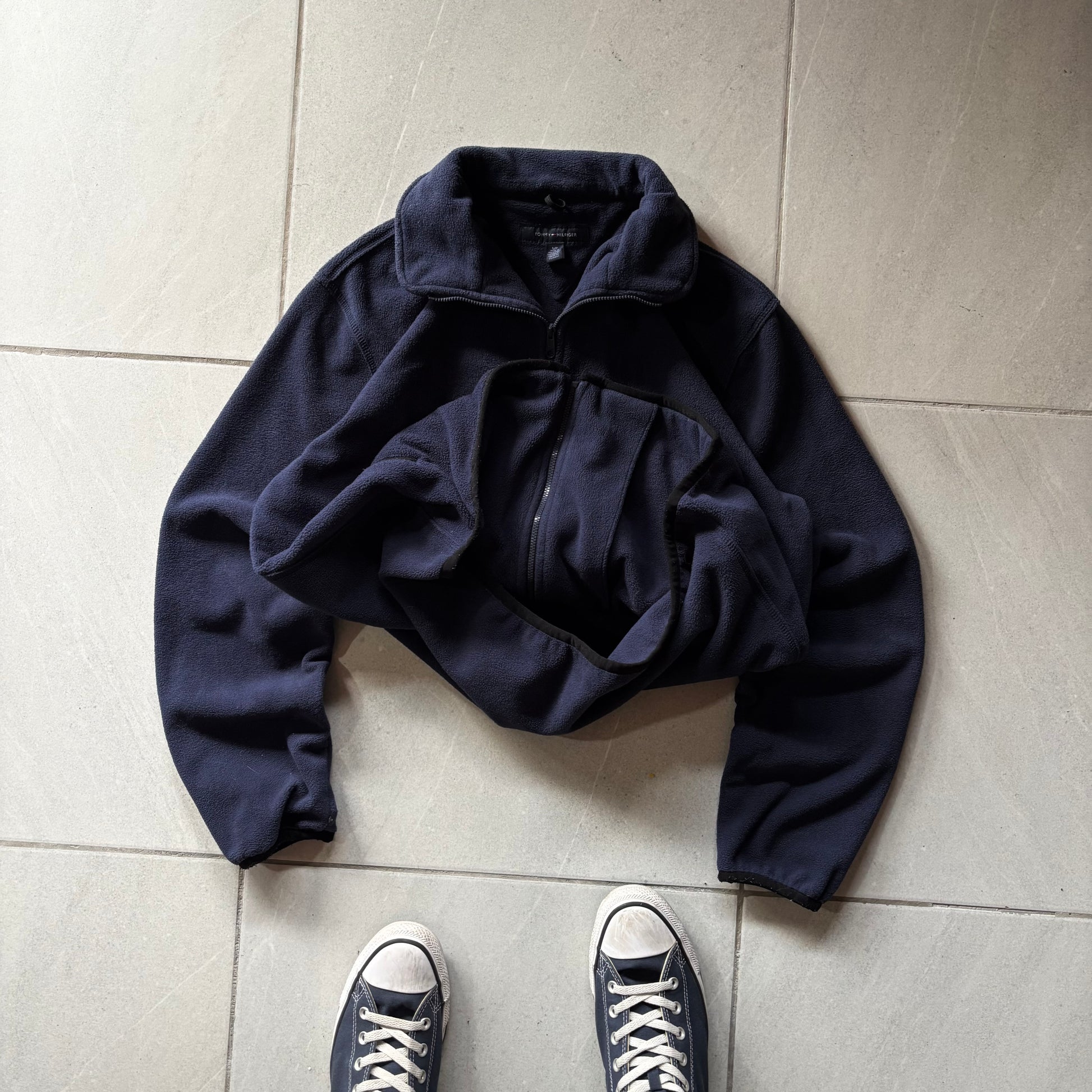 (M FIT L) TOMMY HILFIGER FLEECE JACKET