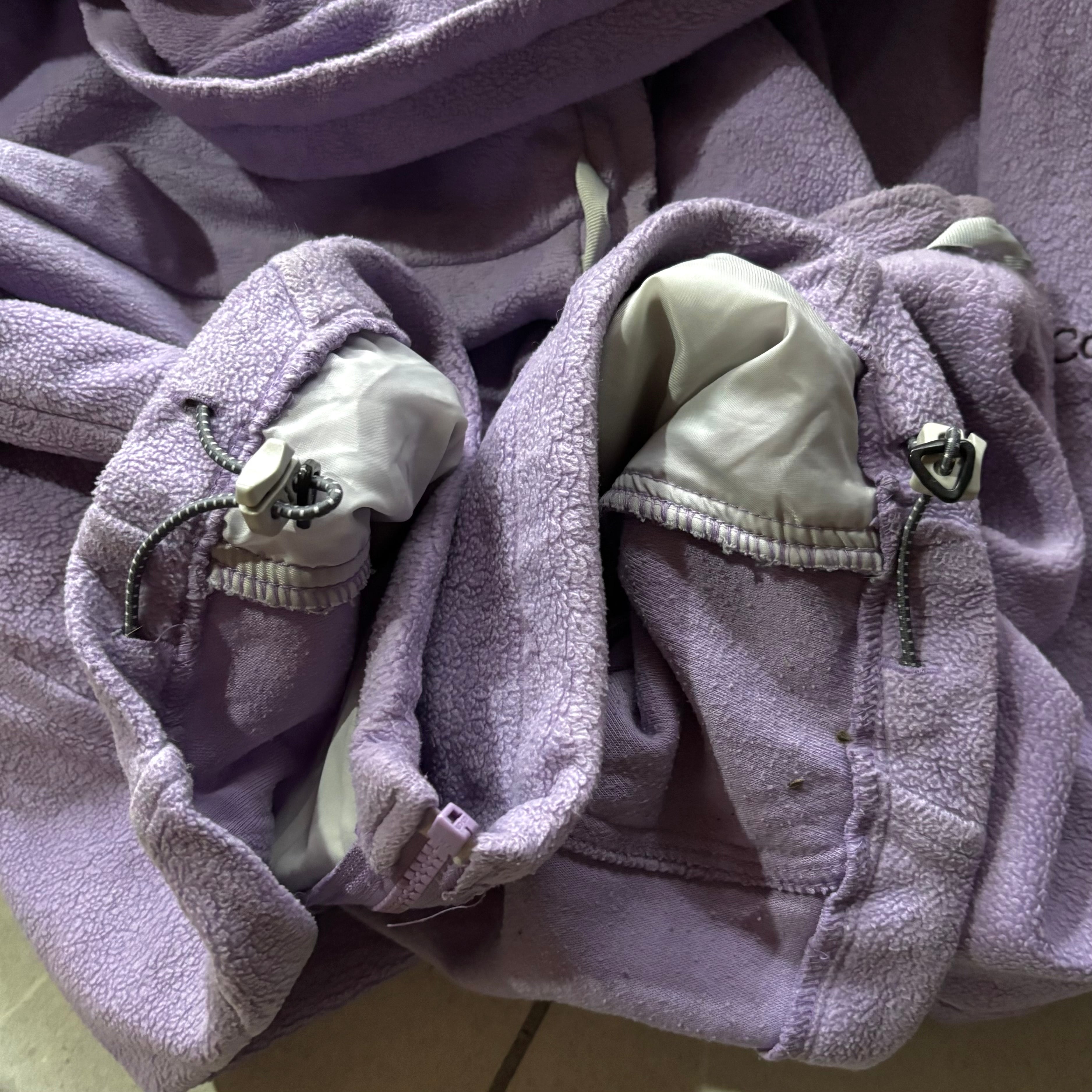 (Xl) COLUMBIA FLEECE JACKET LILA