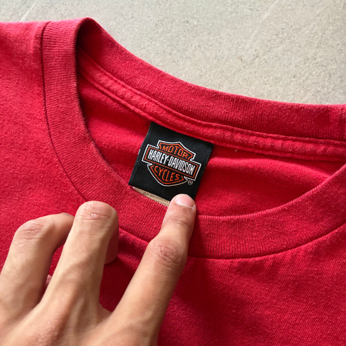 (L) HARLEY DAVIDSON TEE