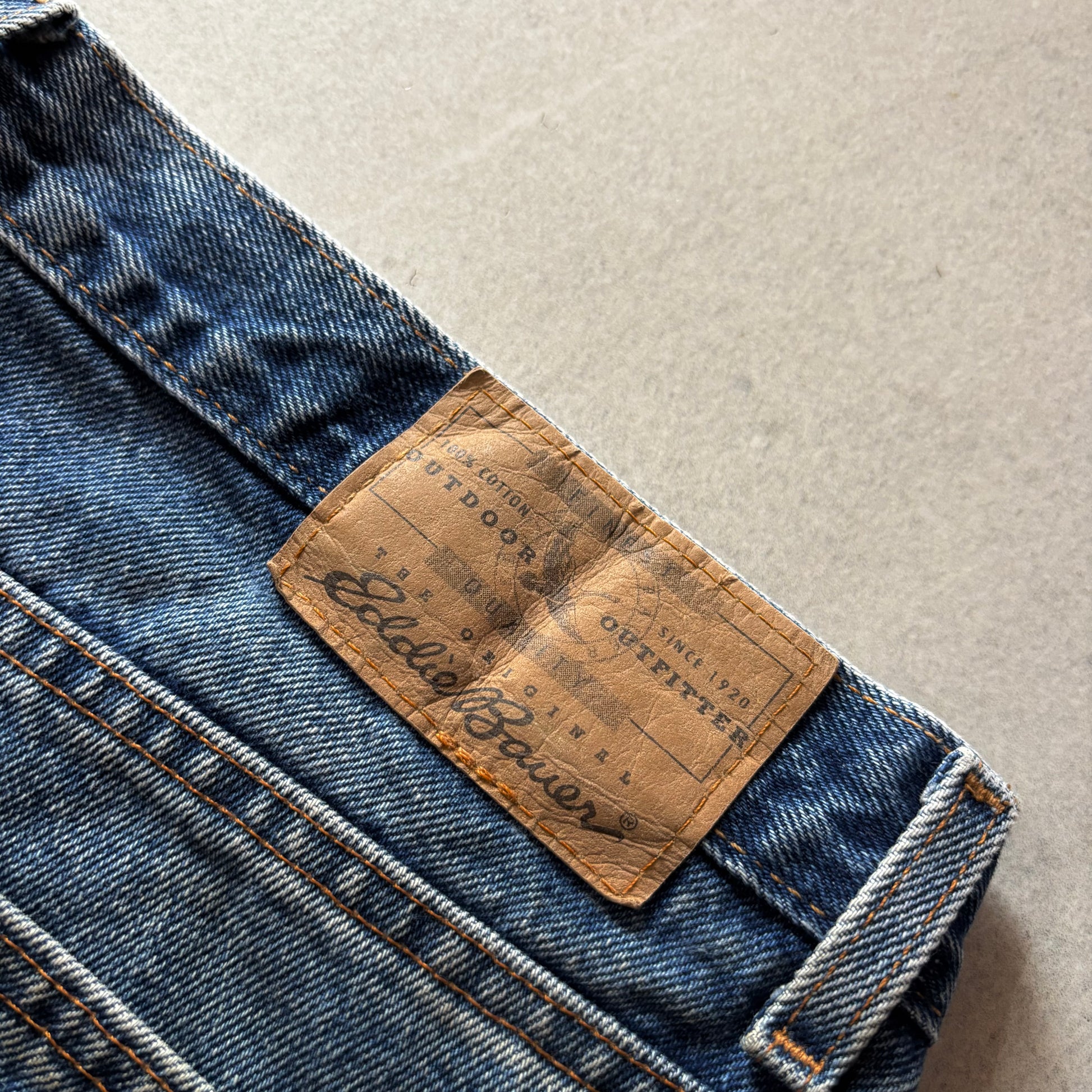 (36/30) VINTAGE DENIM PANT SUNFADED